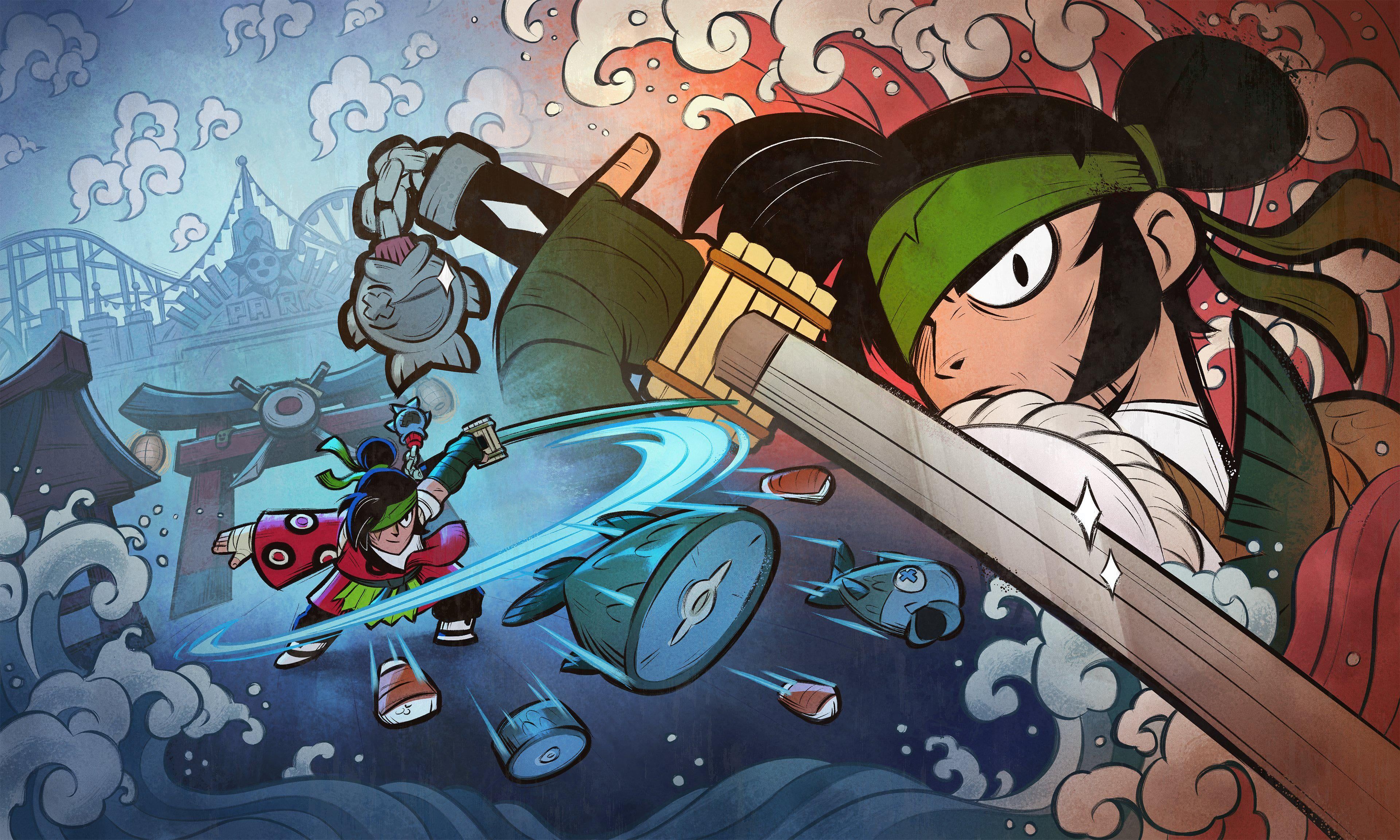 3840x2305 Kenji Brawl Stars Wallpaper