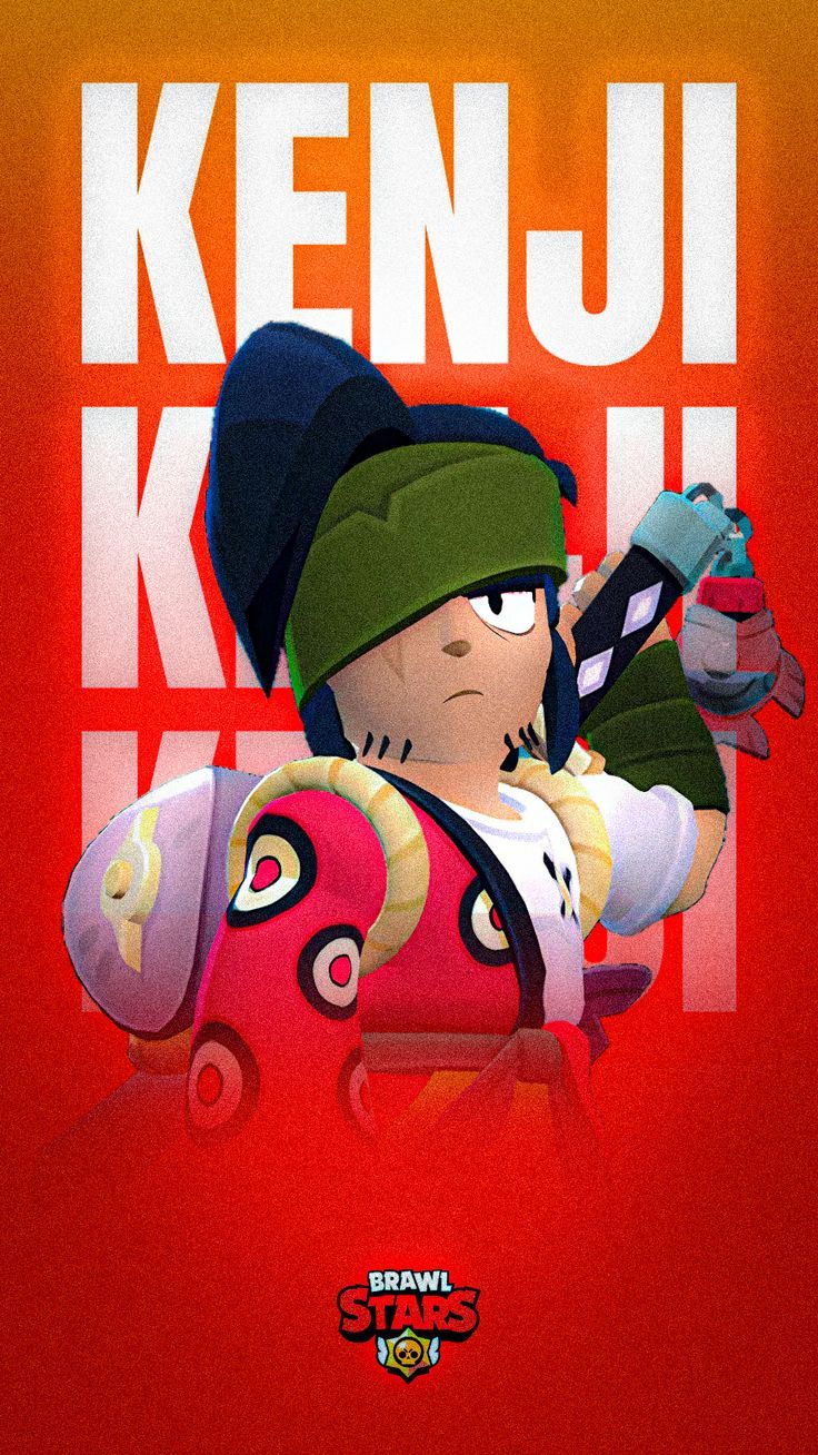 736x1308 Brawl Stars Wallpaper [Kenji]