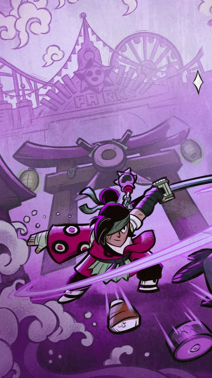 736x1308 Brawl Stars Kenji Wallpaper