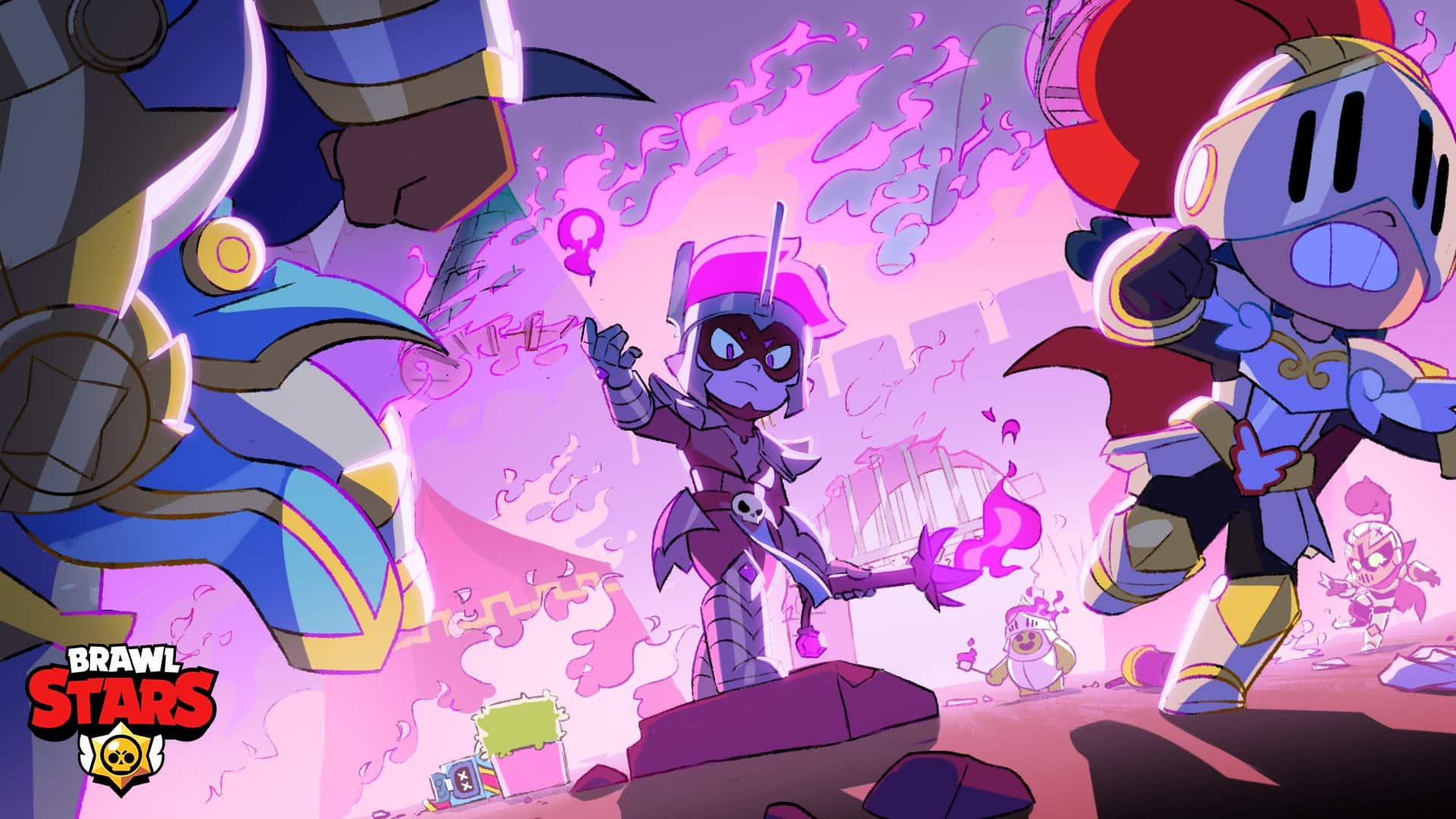 1920x1080 Brawl Stars: How to get Knight Amber skin for free