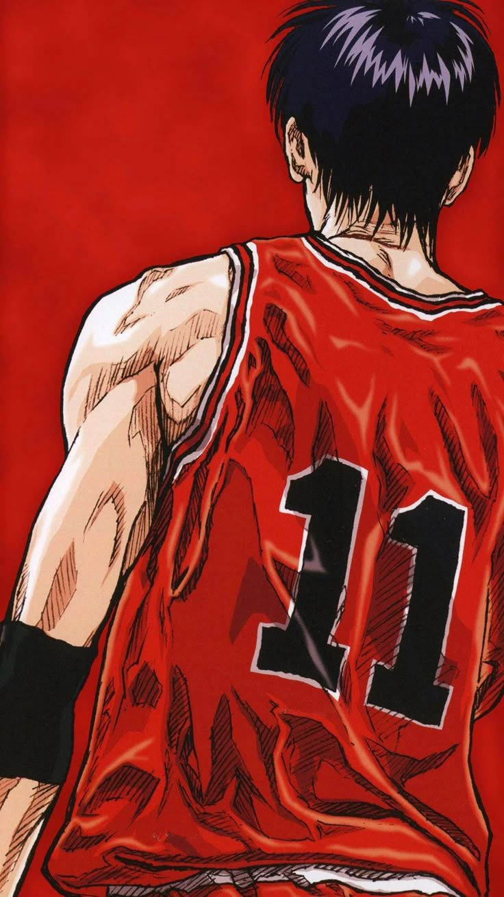 736x1308 Download Free Slam Dunk Wallpaper. Discover more Anime, Basketball, Rukawa Kaede, Slam Dunk wallpaper