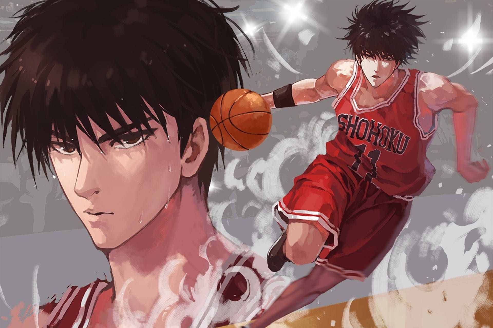 1920x1280 Download Slam Dunk Rukawa Kaede Wallpaper