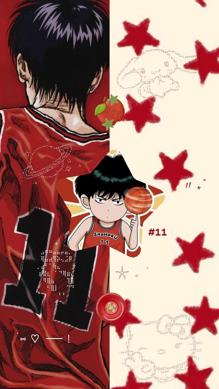 720x1280 Kaede Rukawa Dunk Wallpaper