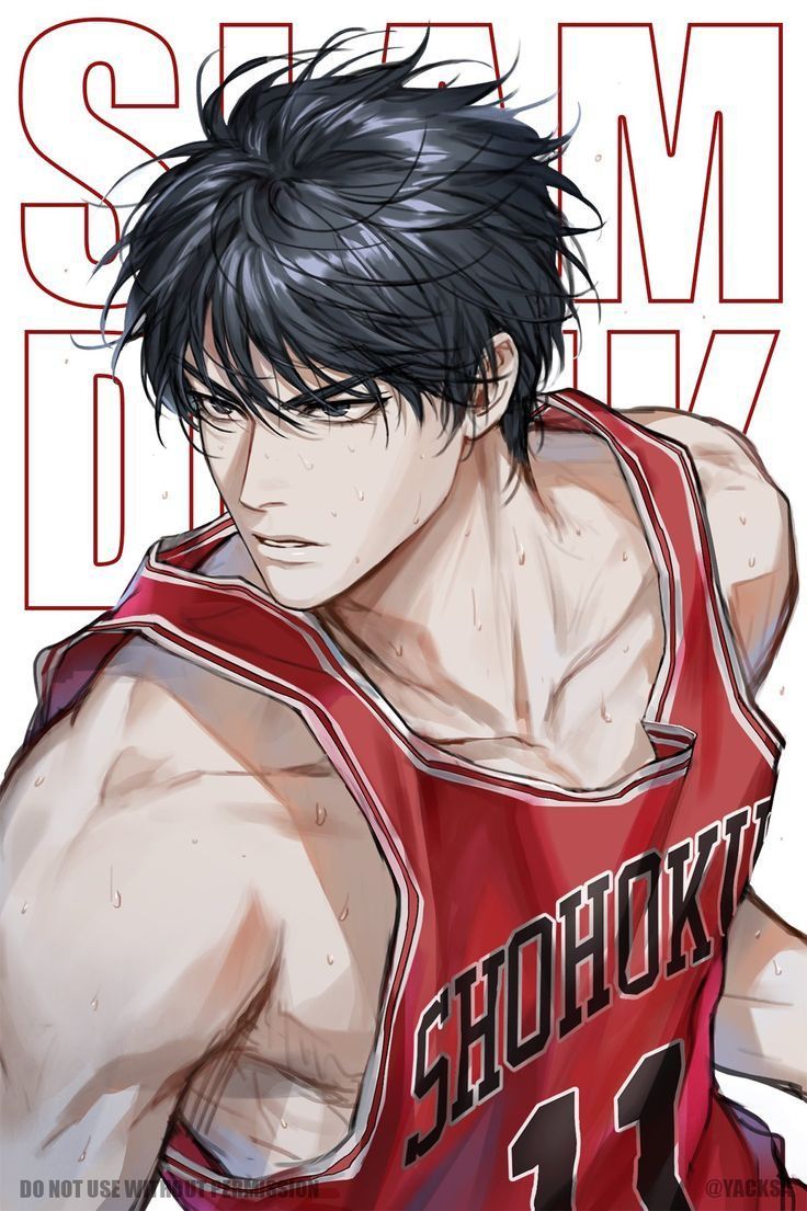 736x1105 anime#slamdunk#rukawa#kaede#rukawakaede#kaederukawa