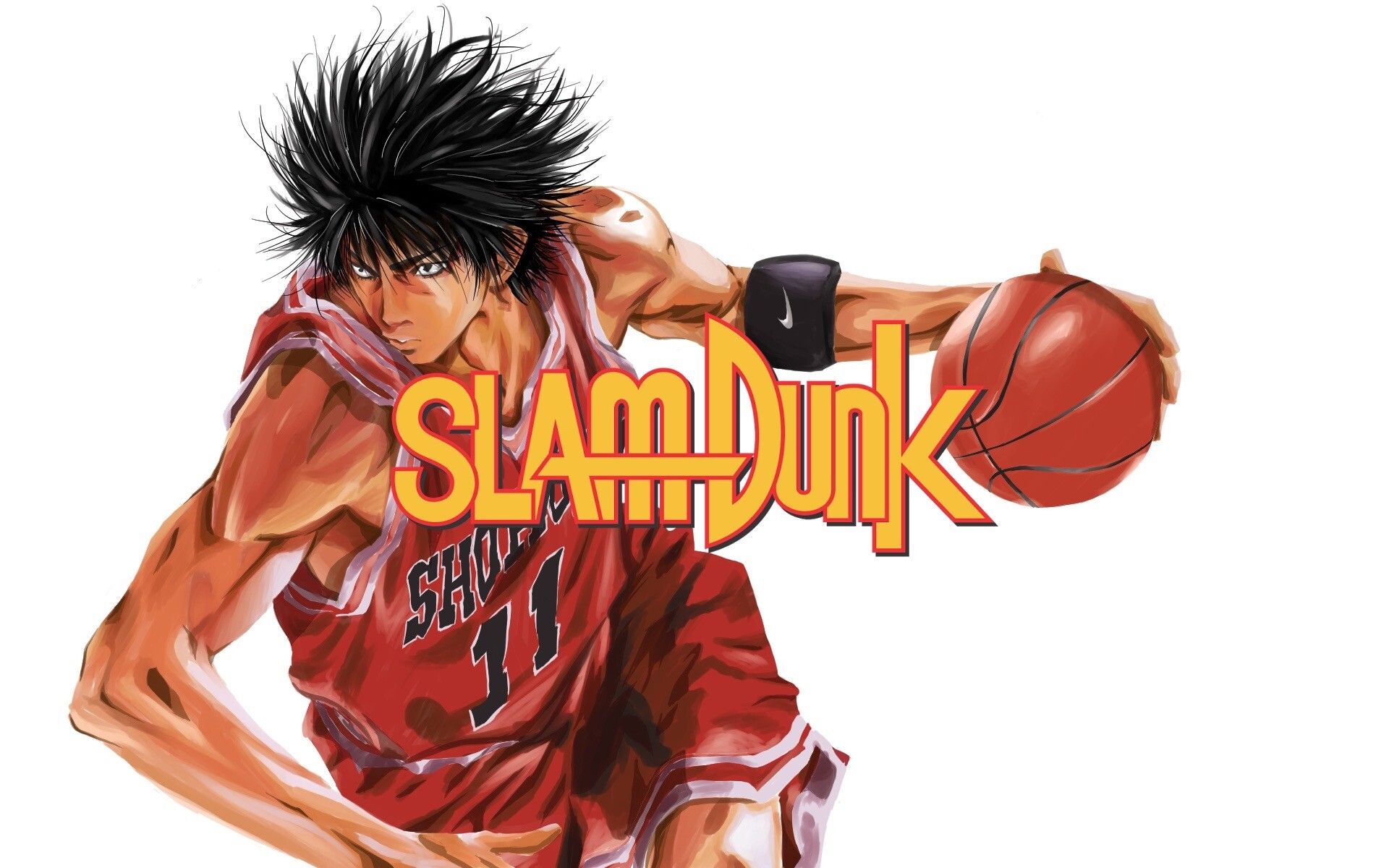 1920x1200 Digital Painting Practice Rukawa Kaede Slamdunk