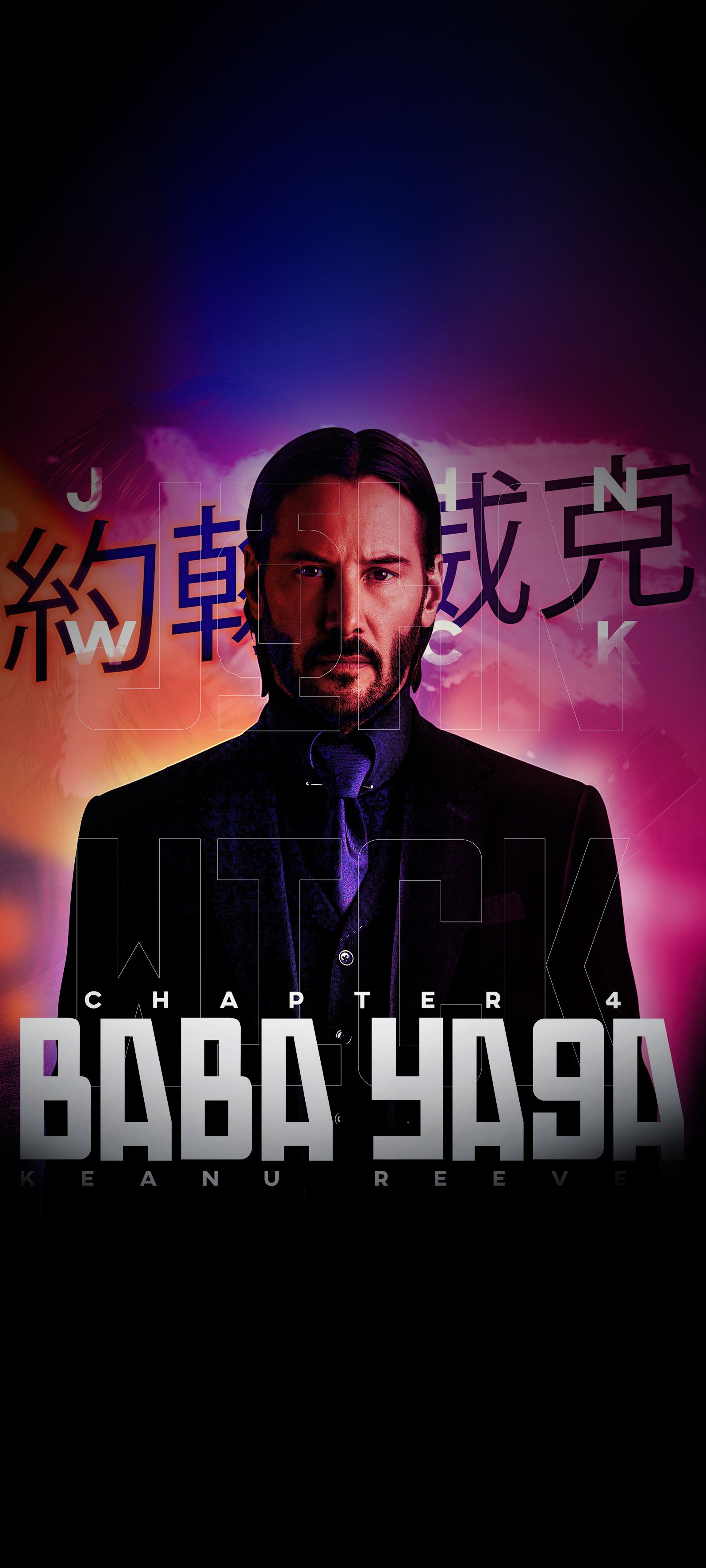 1596x3546 John Wick Chapter 4 Wallpaper 4K for iPhone