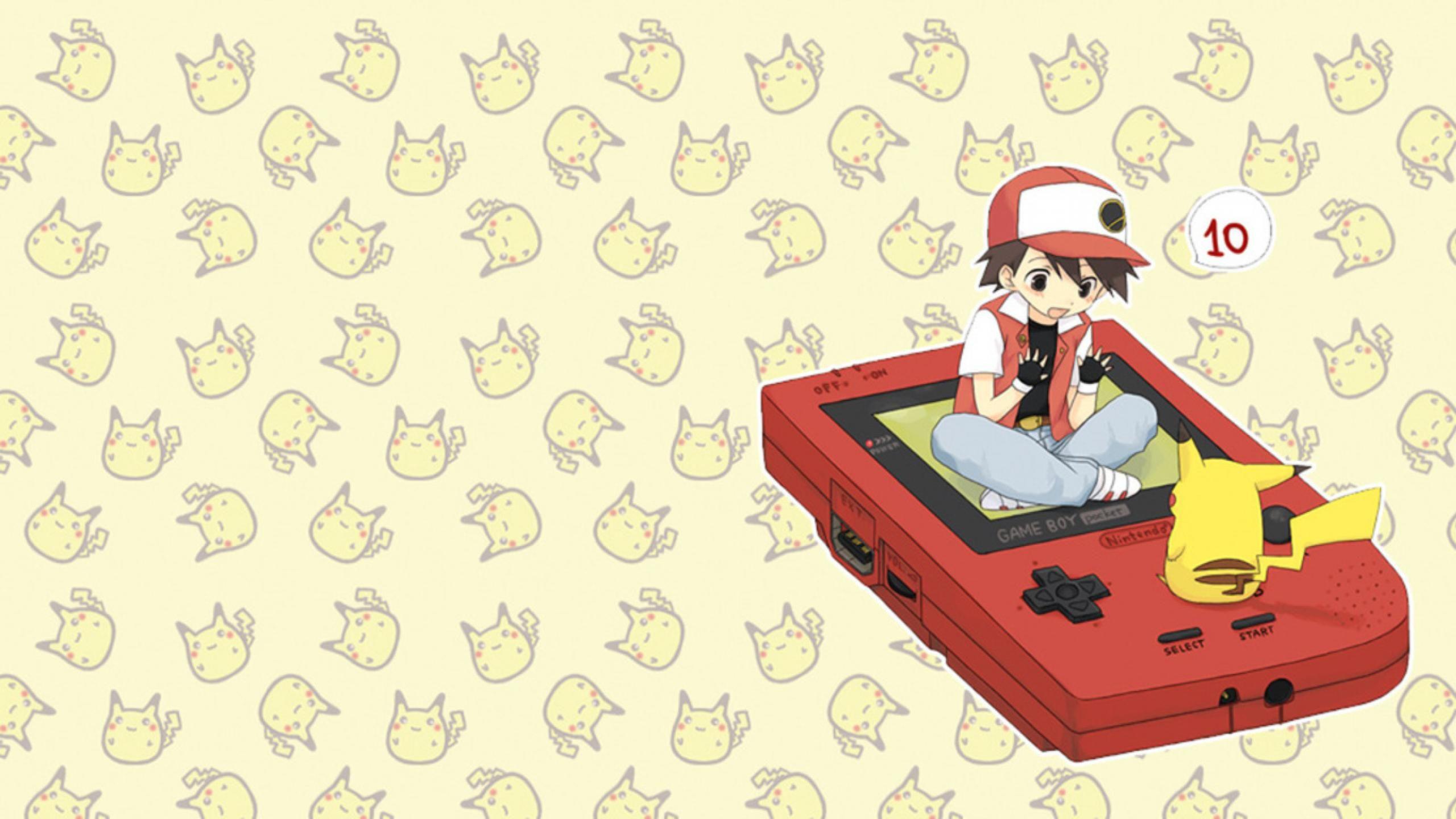 2560x1440 pokemon gameboy