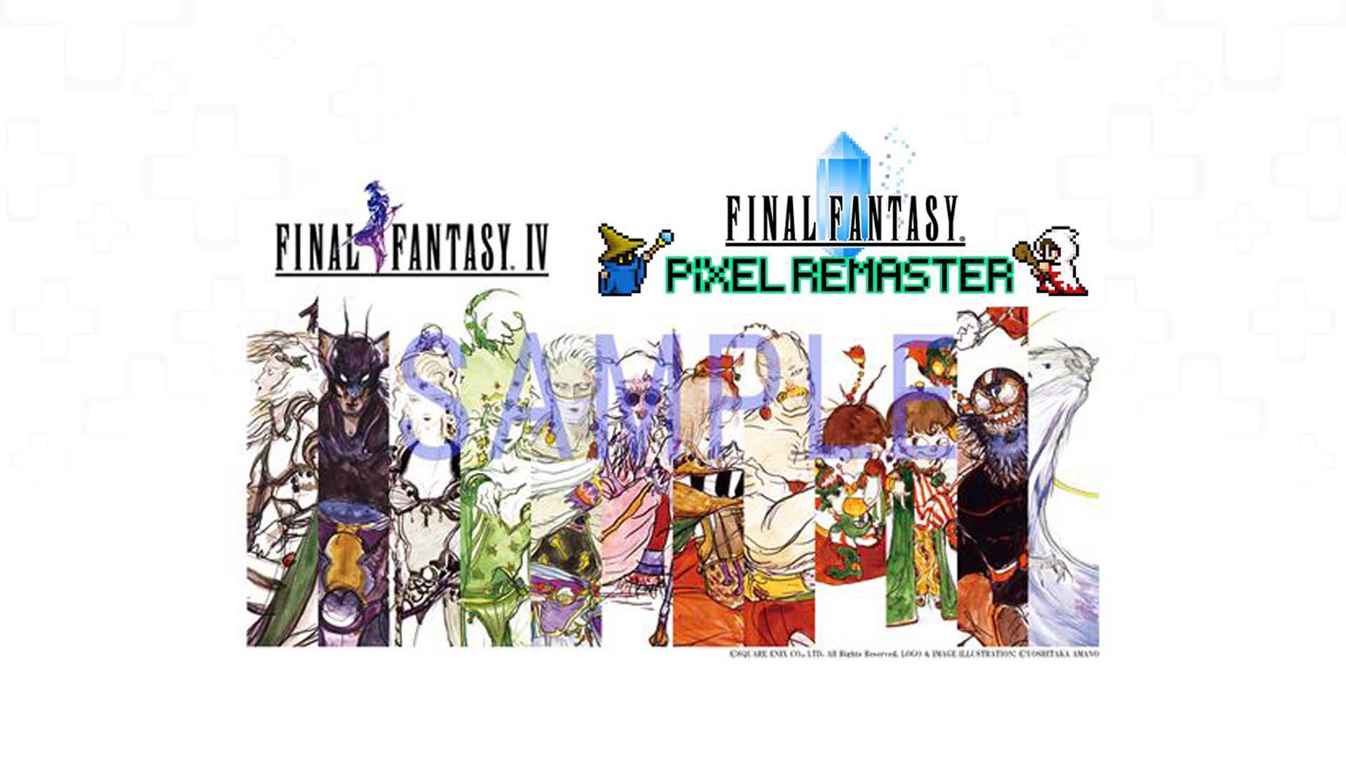 1920x1080 Final Fantasy IV pixel remaster releases on Steam and mobile September 4th