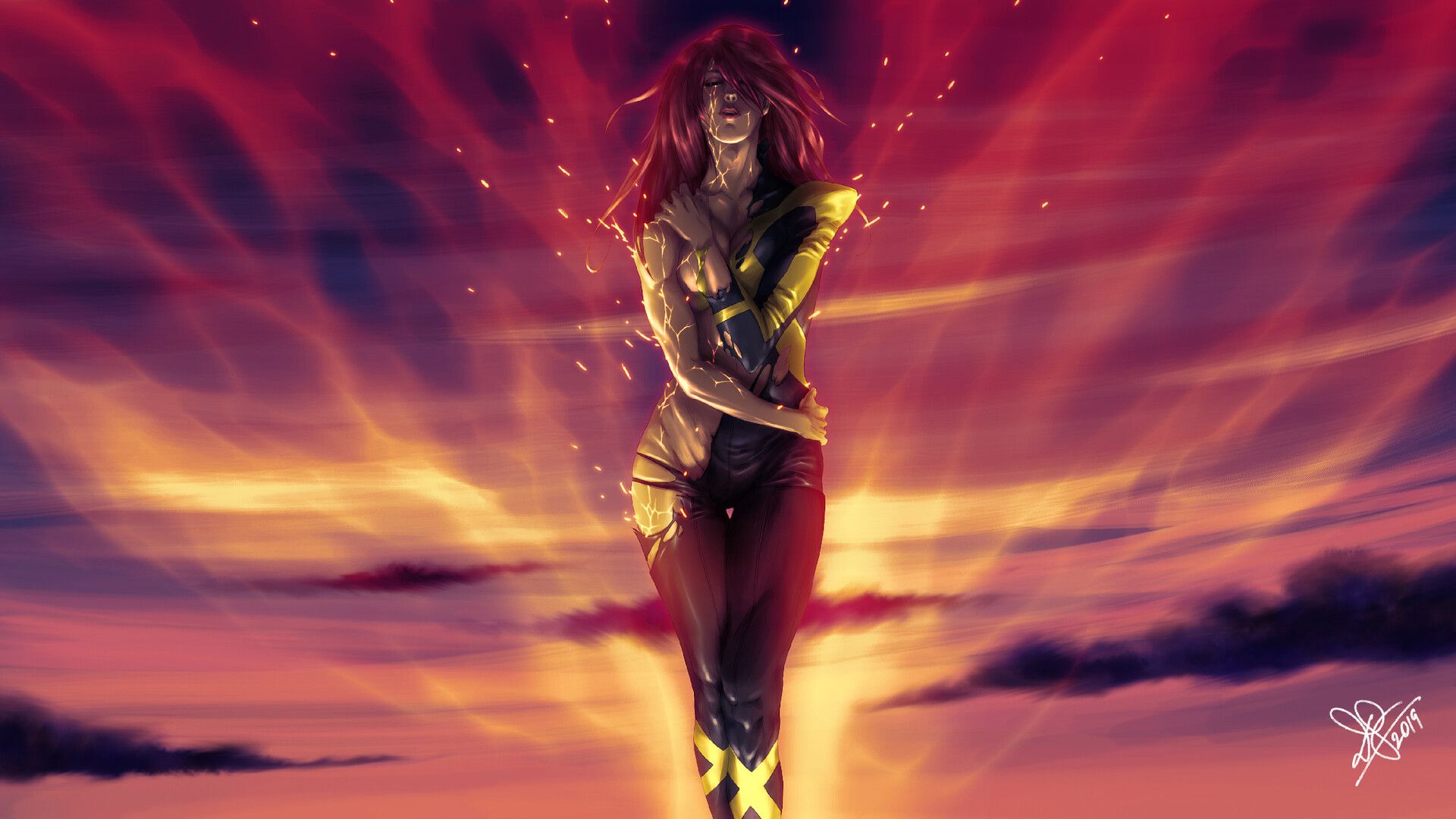 1920x1080 Sayak Das MEN, Phoenix Force