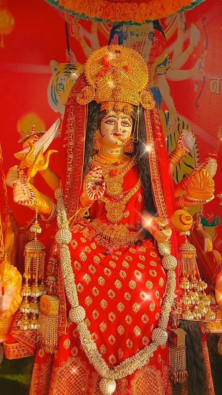 720x1280 Sikotar maa HD photo full screen. Sadhi maa photo HD new, Chintpurni mata wallpaper, Hindu goddesses