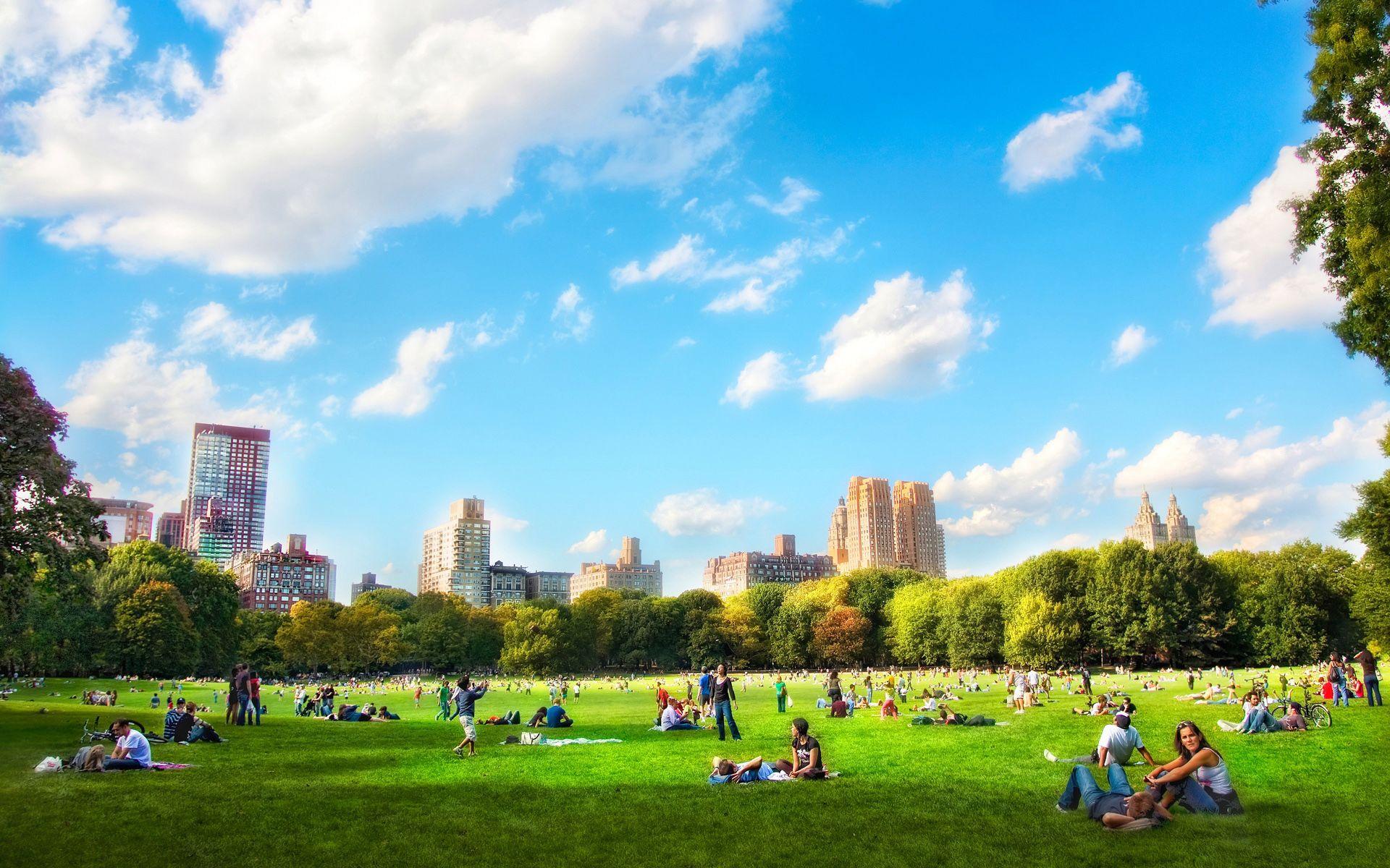 1920x1200 NYC Spring Wallpaper