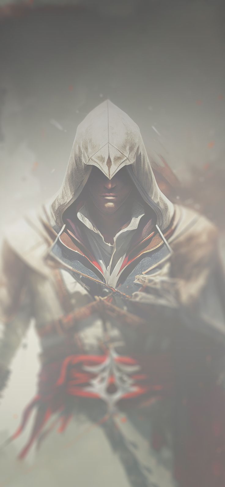 736x1592 Assassin's Creed Desmond Miles Art Wallpaper