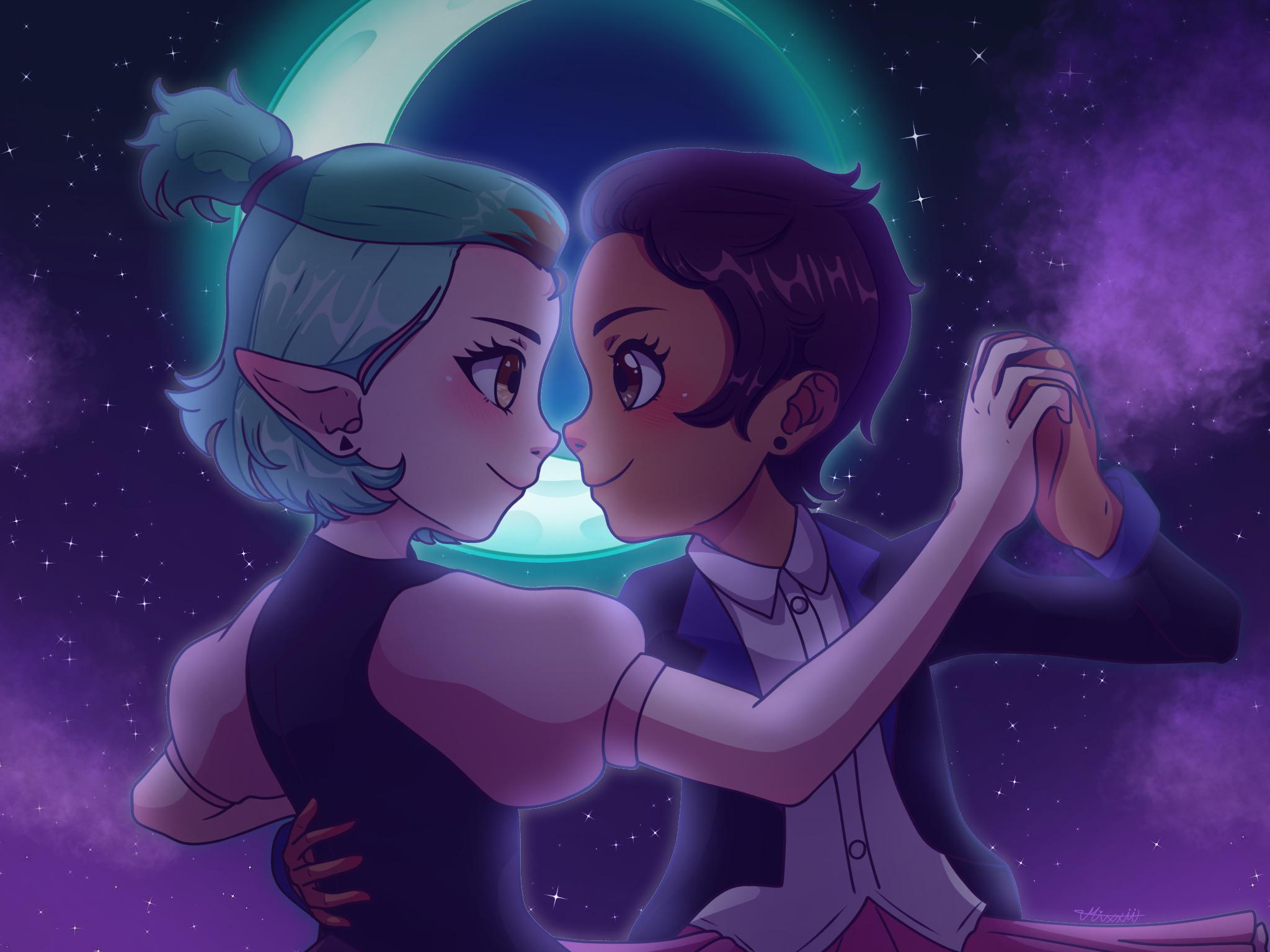 2048x1536 hi i made a drawing of luz and amity