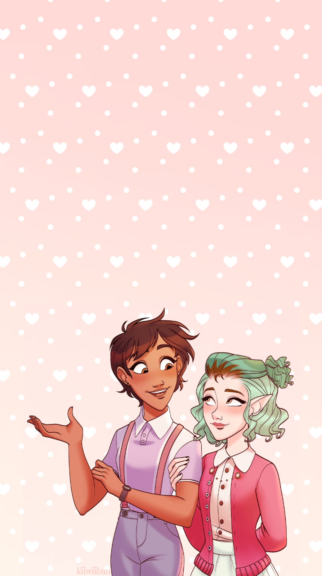 1075x1920 Luz X Amity Wallpaper