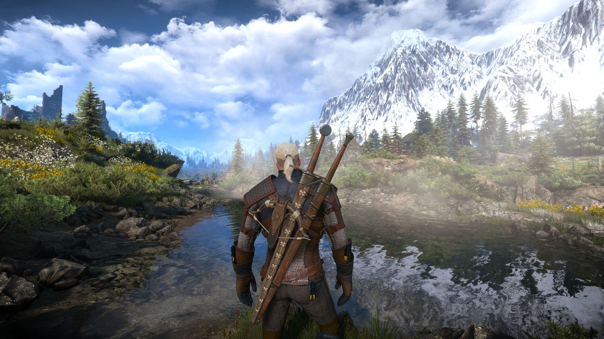 1920x1080 Wallpaper the game, The Witcher, The Witcher 3: Wild Hunt,. for mobile and desktop, section игры, resolution 1920x1080