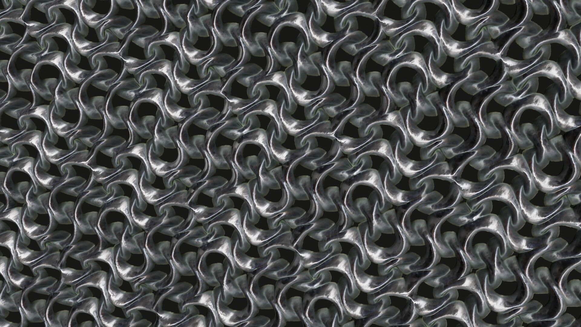 1920x1080 4x Seamless Chain Mail Textures