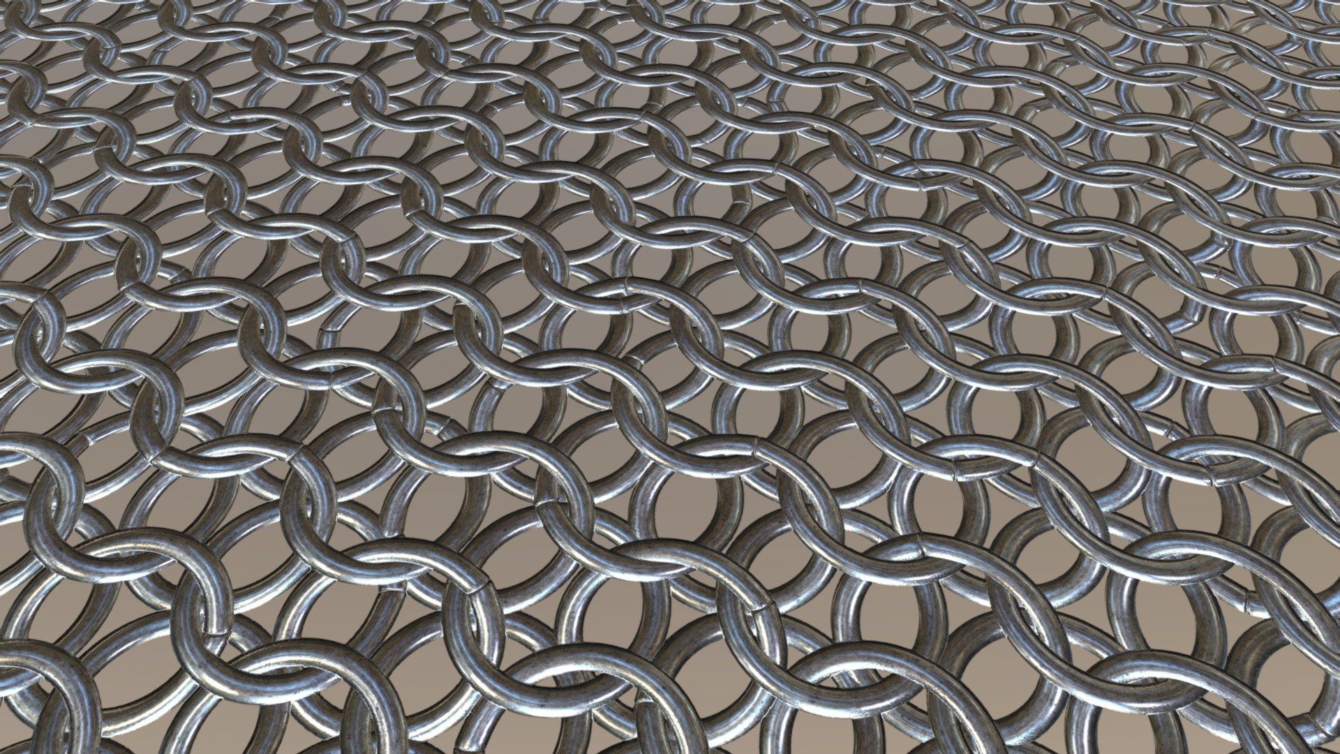 1920x1080 Chainmail PBR Material Test Free 3D model by PhiMue [8e3c636]
