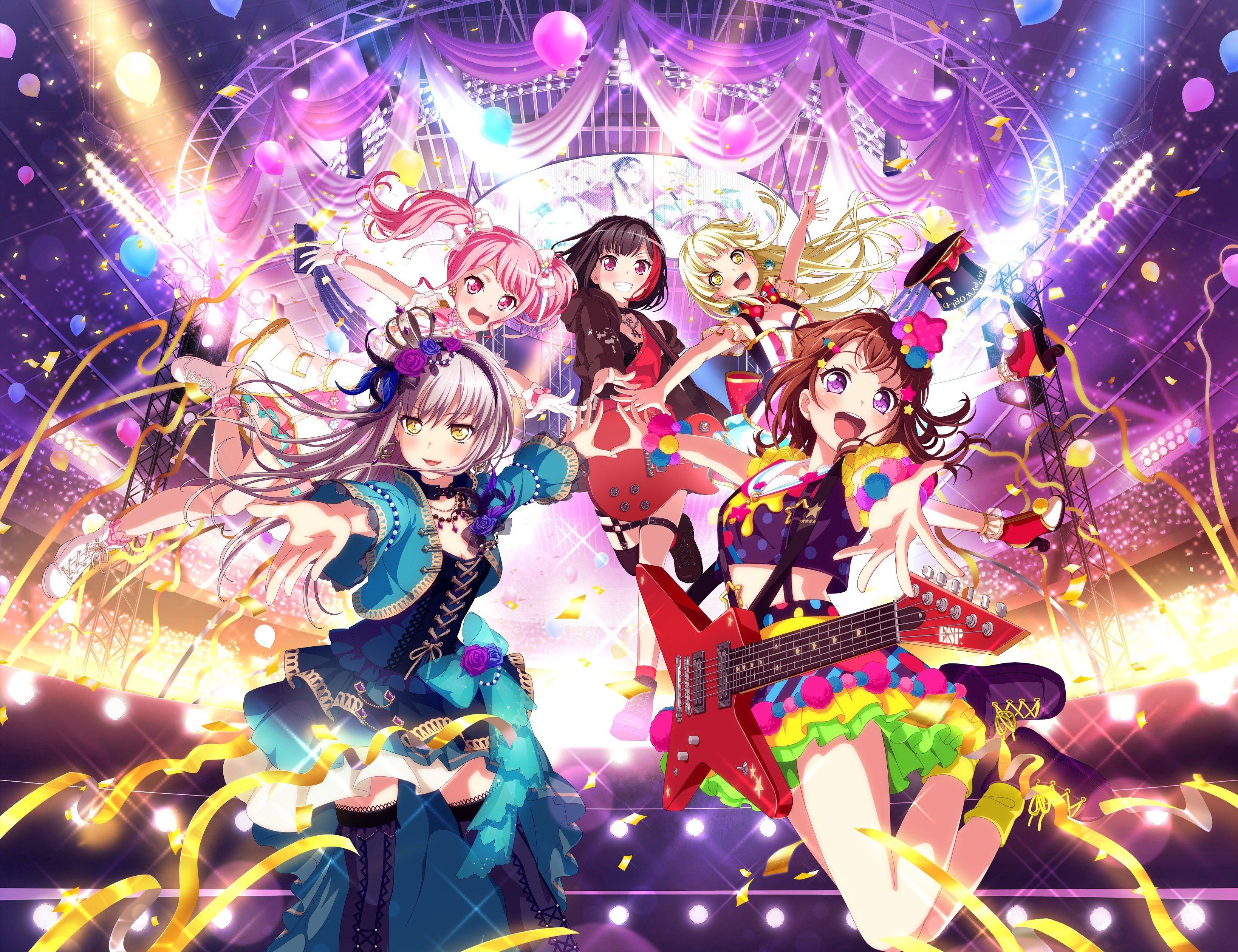 3276x2520 BanG Dream! Girls Band Party! 2K Wallpaper