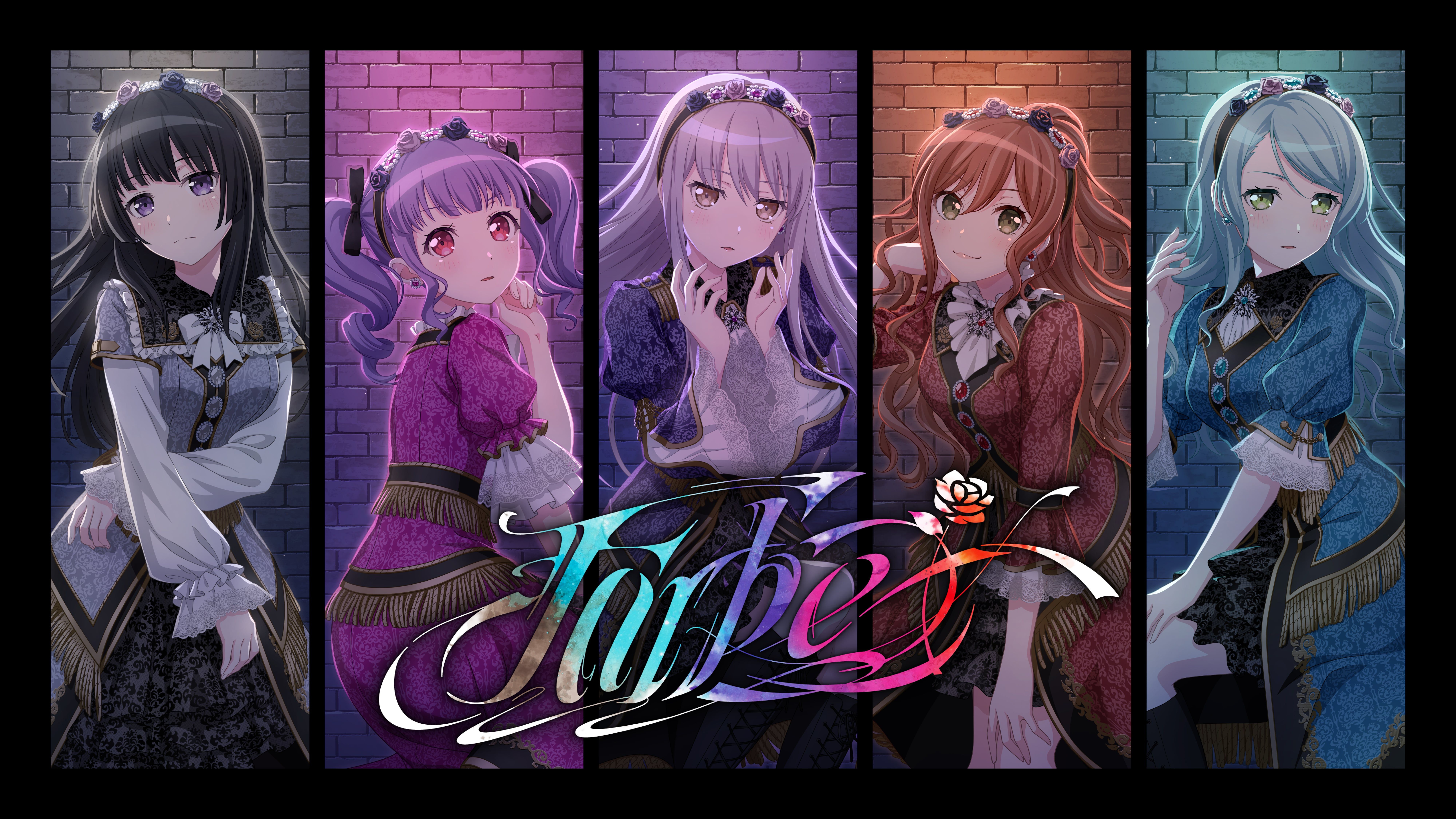 8000x4500 Key Visual for the Roselia 'Farbe' Event