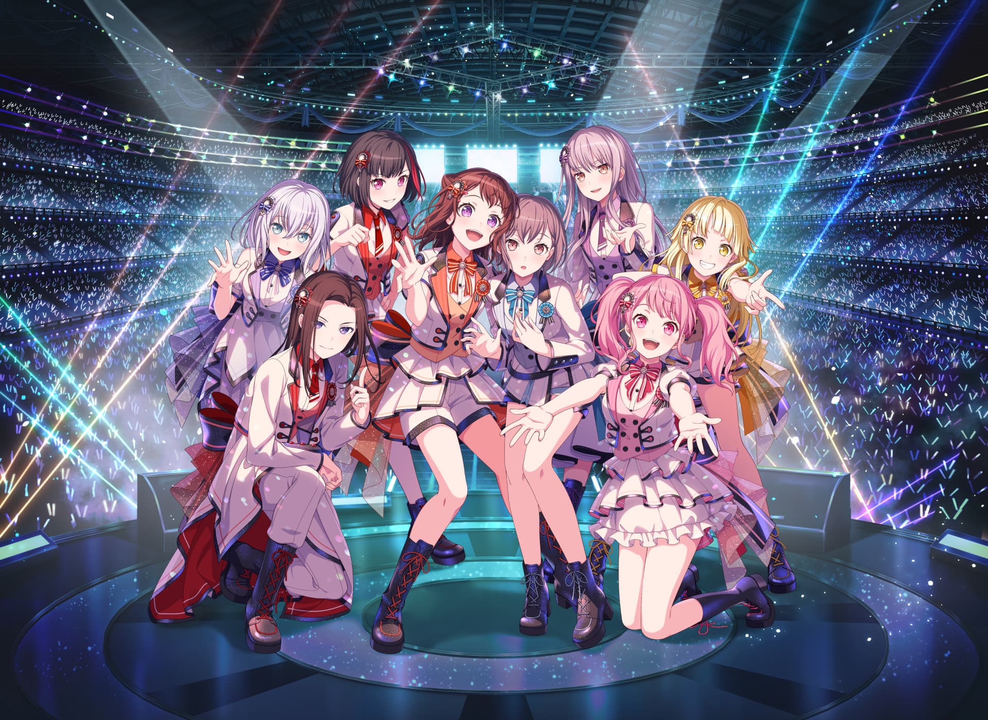 1920x1400 BanG Dream! Girls Band Party! (Video Game 2017)