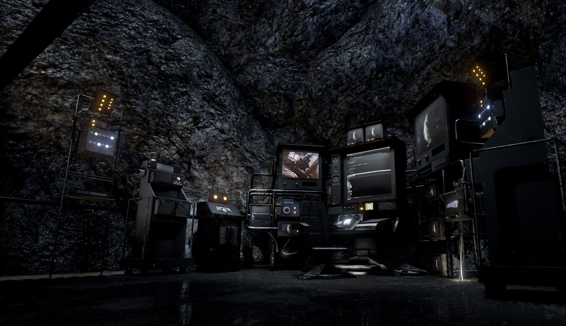 1920x1108 Batcave '1989' Unreal Engine Environment