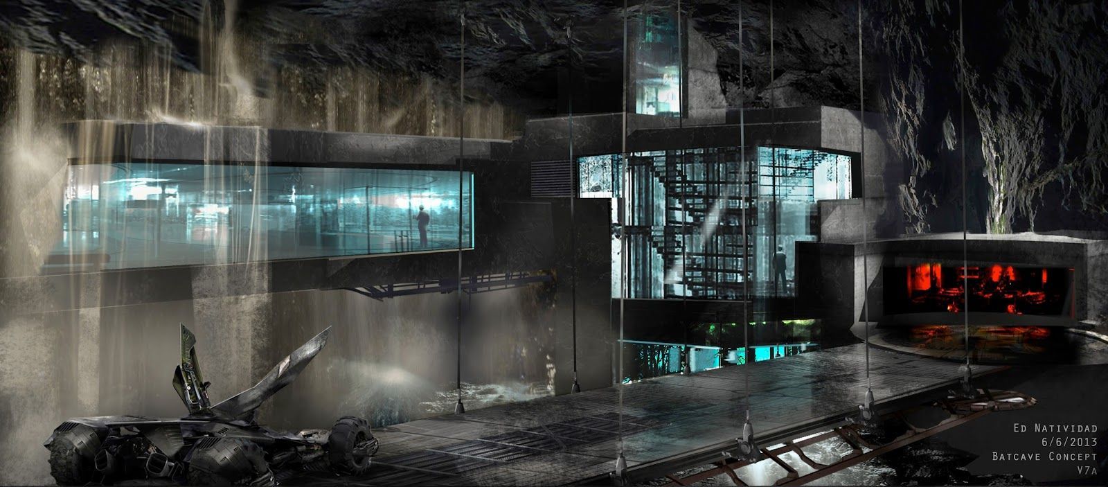 1600x703 Tour the Batcave In New Batman V Superman Concept Art
