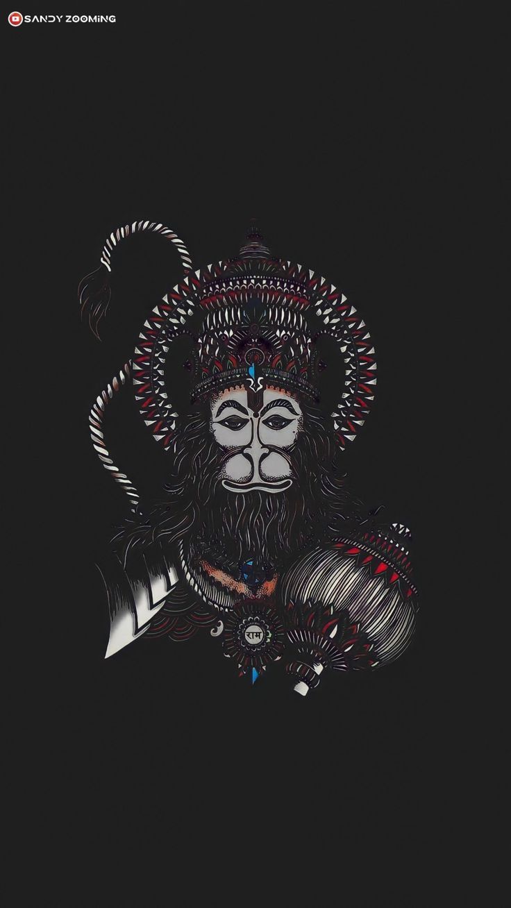 736x1308 Lord Hanuman Wallpaper. Amazing Artwork 2024. God wallpaper hanuman ji, Hanumanji black wallpaper, Lord hanuman wallpaper