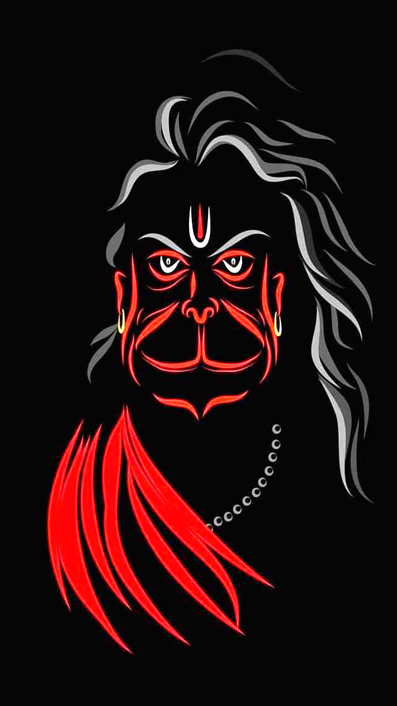 800x1422 Hanuman -, Dark Hanuman, HD phone wallpaper