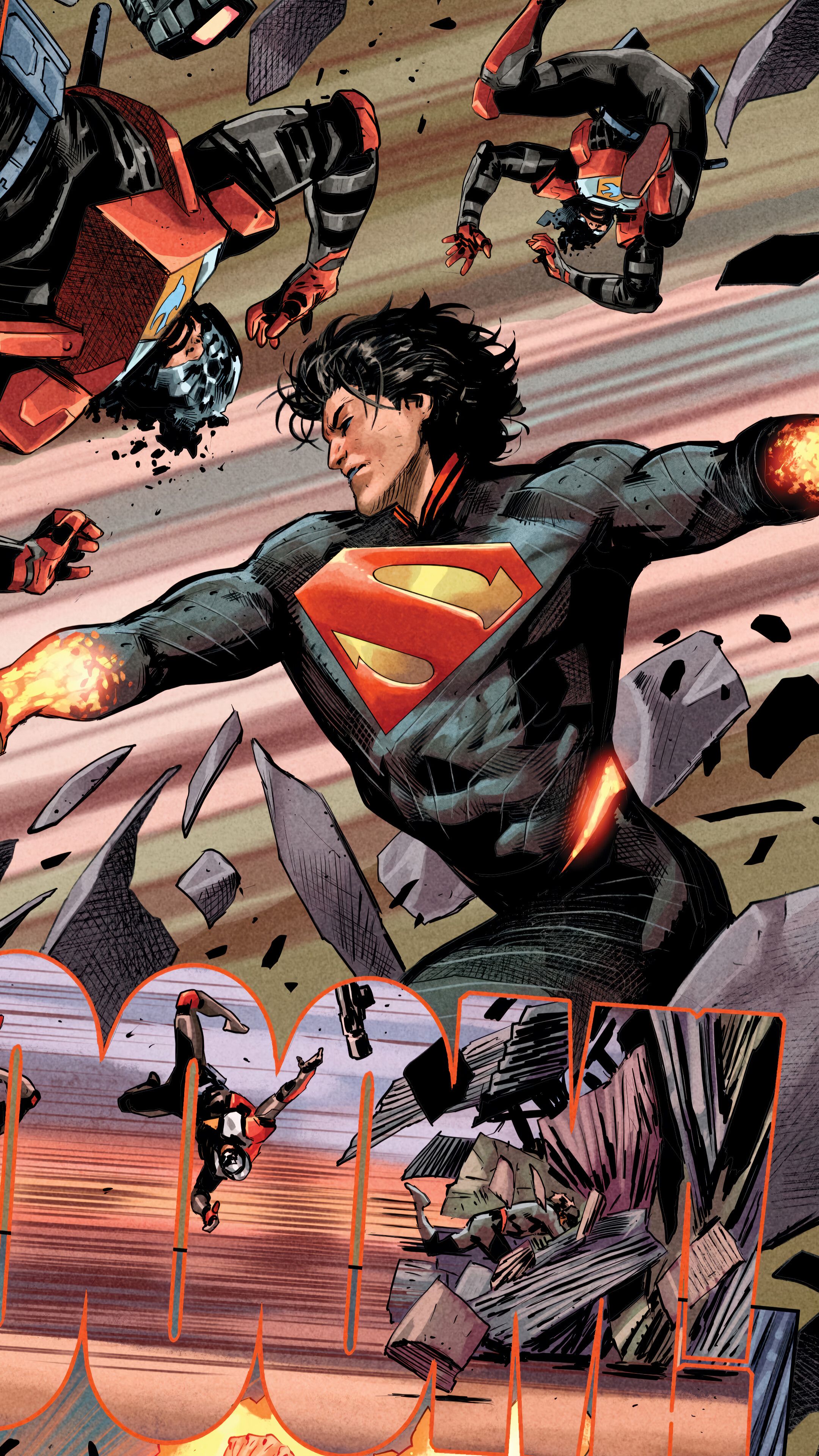 2160x3840 Absolute Superman Comics 4K Wallpaper iPhone HD Phone b