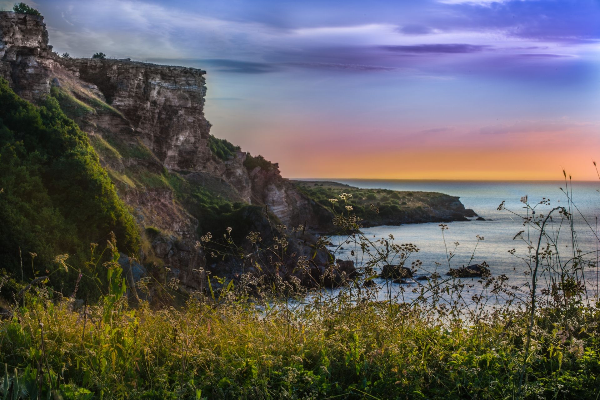 1920x1281 Beautiful Morning Sea View Background Quality Free Background