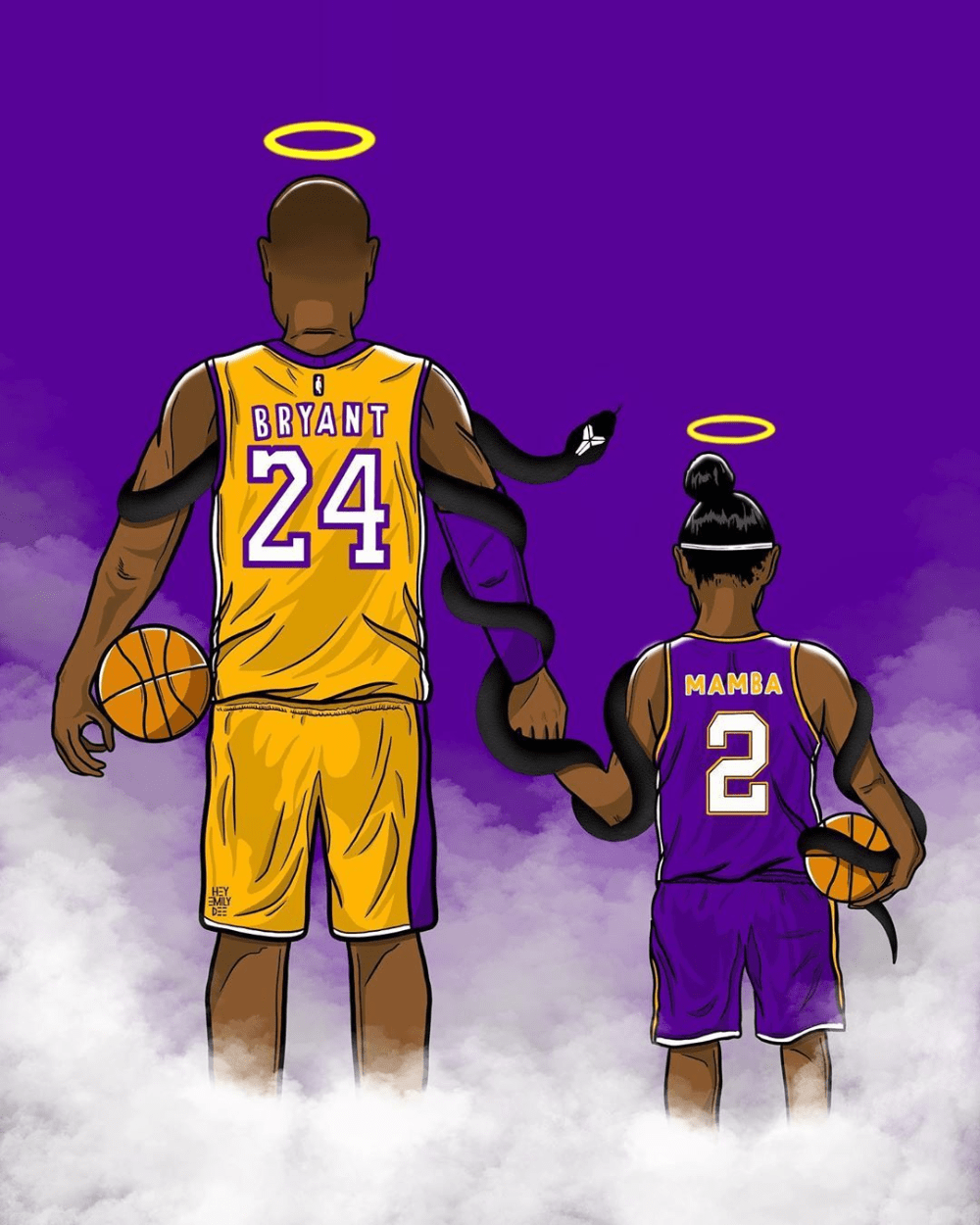 1000x1250 Artists around the world immortalize Kobe and Gianna Bryant. Kobe bryant poster, Kobe bryant picture, Kobe bryant wallpaper