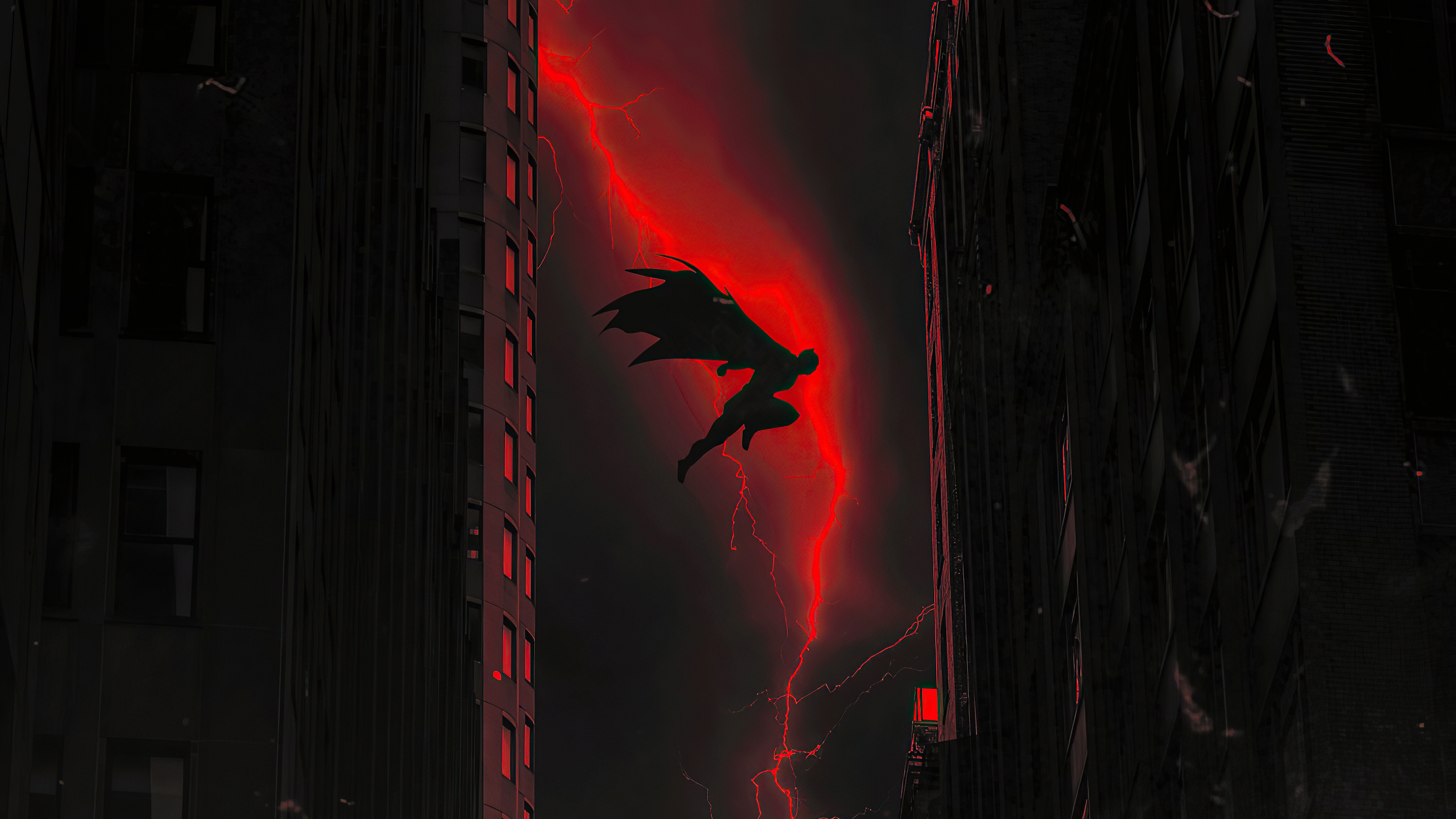 3000x1687 Batman Landing 2020 Wallpaper, HD Superheroes 4K Wallpaper, Image and Background