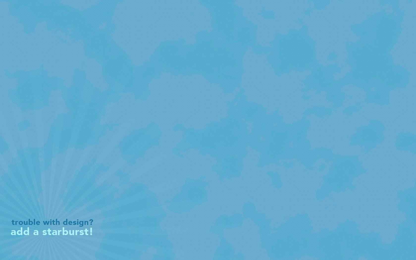 1680x1050 Ronald Redding Starburst Wallpaper