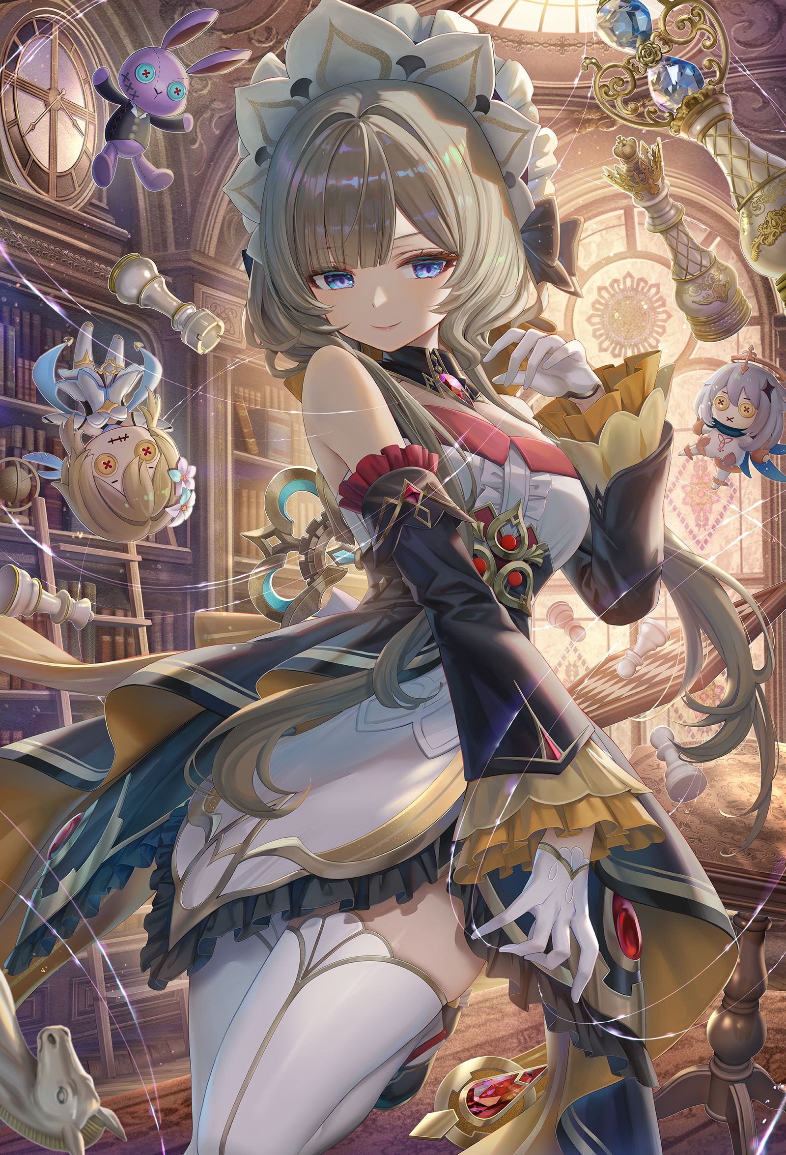 1600x2349 Sandrone Impact Anime Image Board