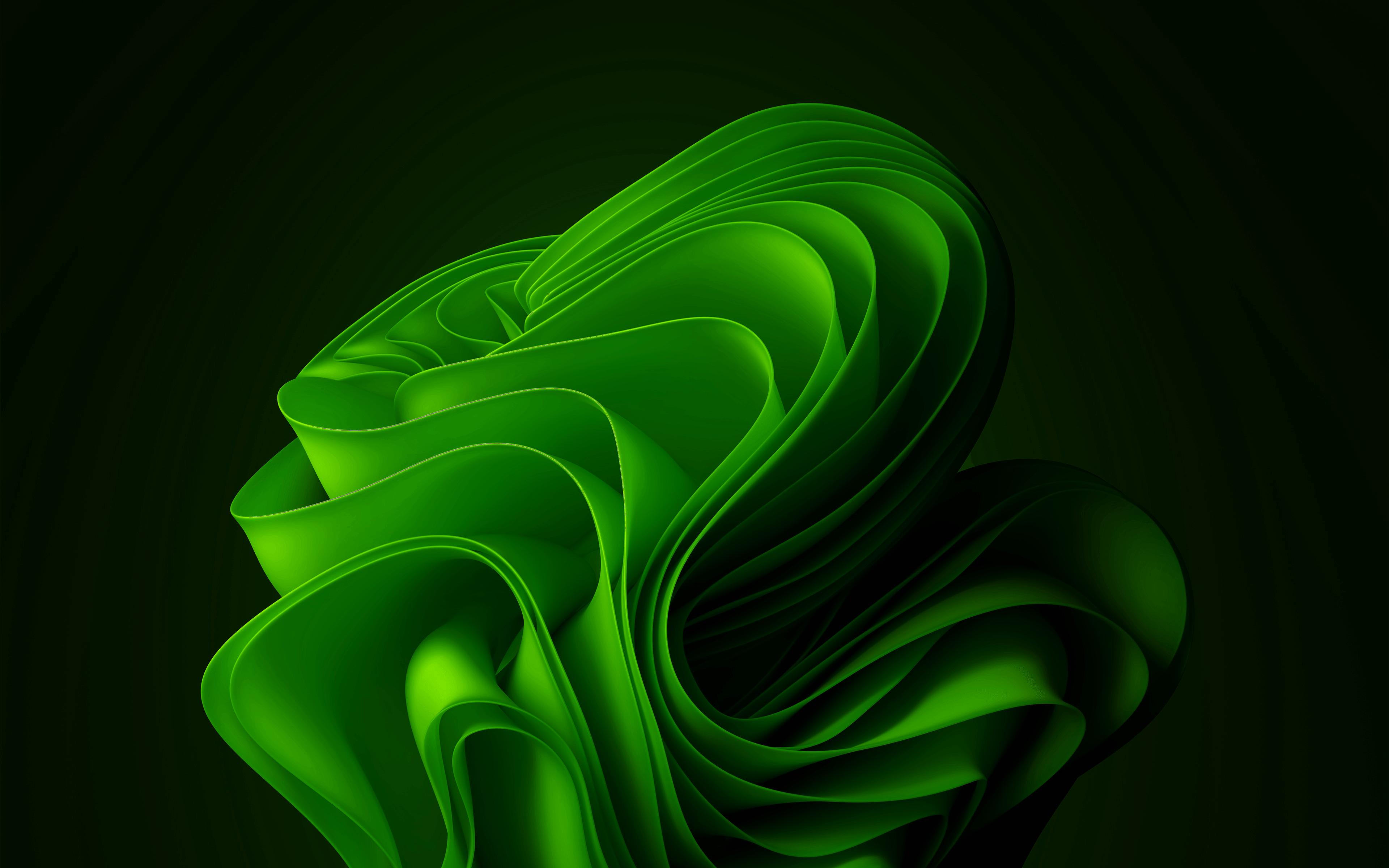 3840x2400 Made An Eye Friendly Green One, Thought I'd Share