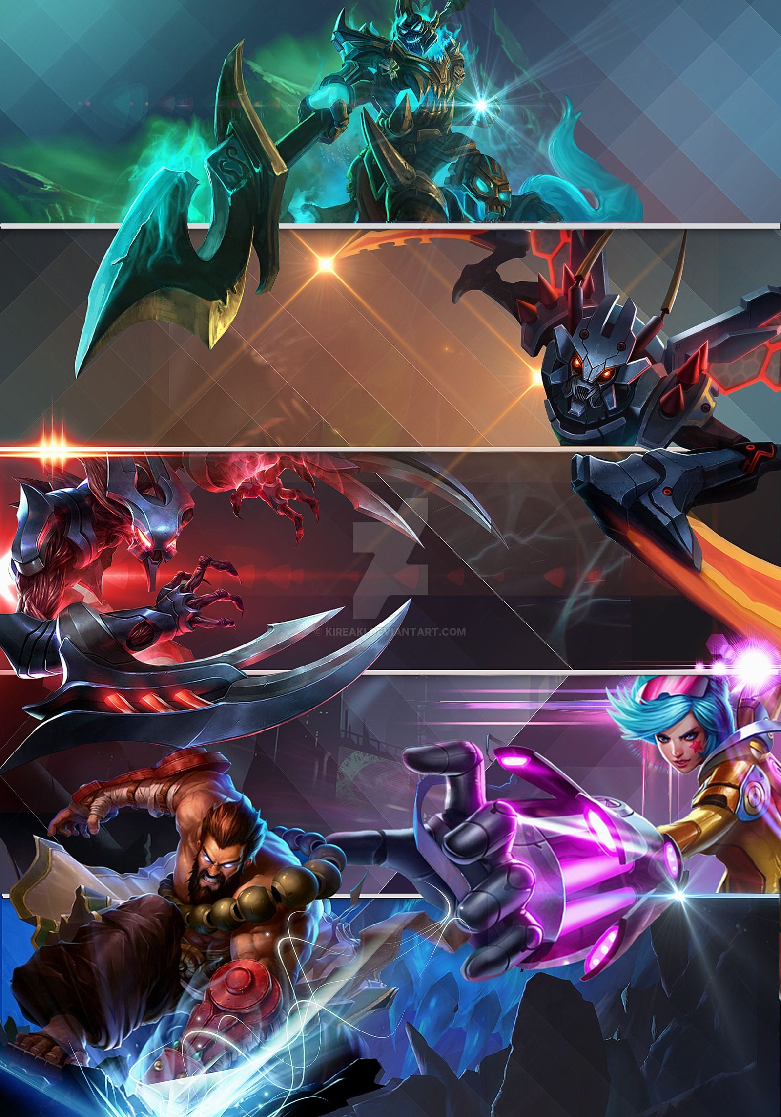 1600x2286 League Of Legends Poster Wallpaper