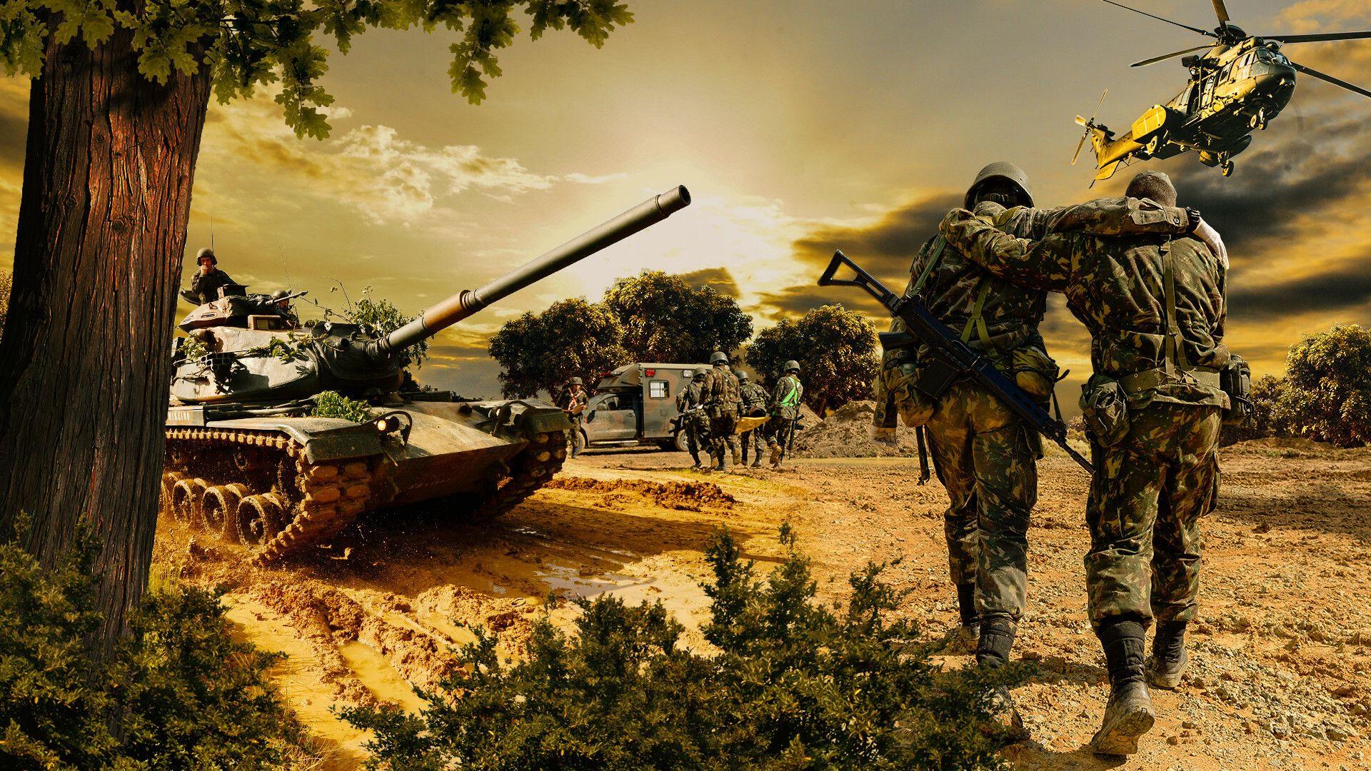 1920x1080 Admilson Almeida Army Graphic Designs