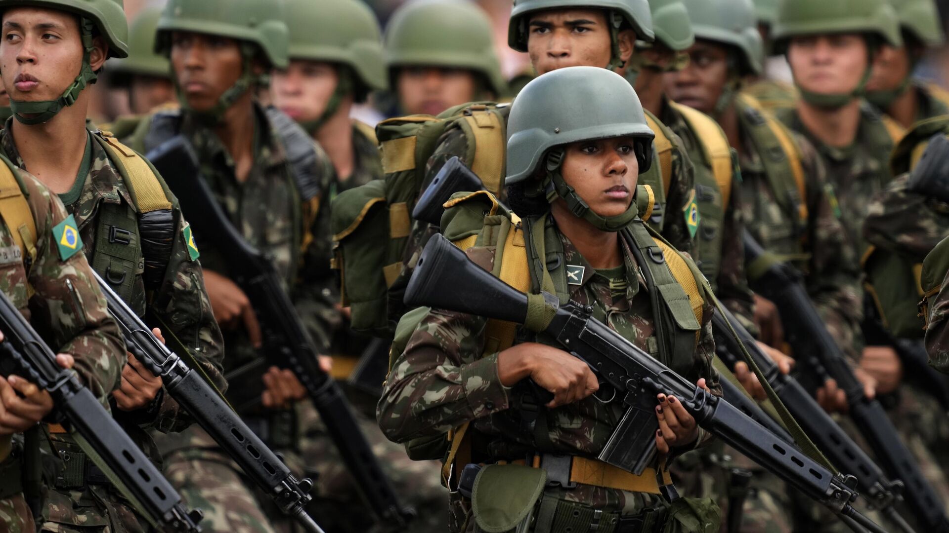 1920x1080 Brazil's Army Deploys Armored Vehicles to Northern Border Over Essequibo Dispute, Reports Say.02. Sputnik Africa