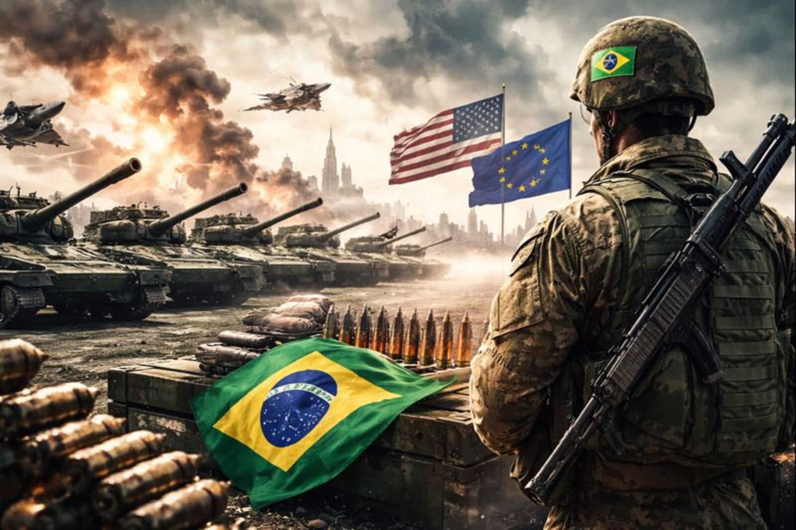 1600x1066 While the world accelerates a new arms race, Brazil falls behind, suffers from historical delays, and raises alarms in defense; see the analysis from the expert. Click Oil