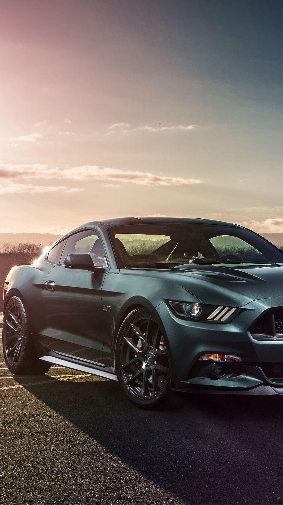 938x1668 Wallpaper Ford Mustang Gt, Ford, Side View, Sports Mustang