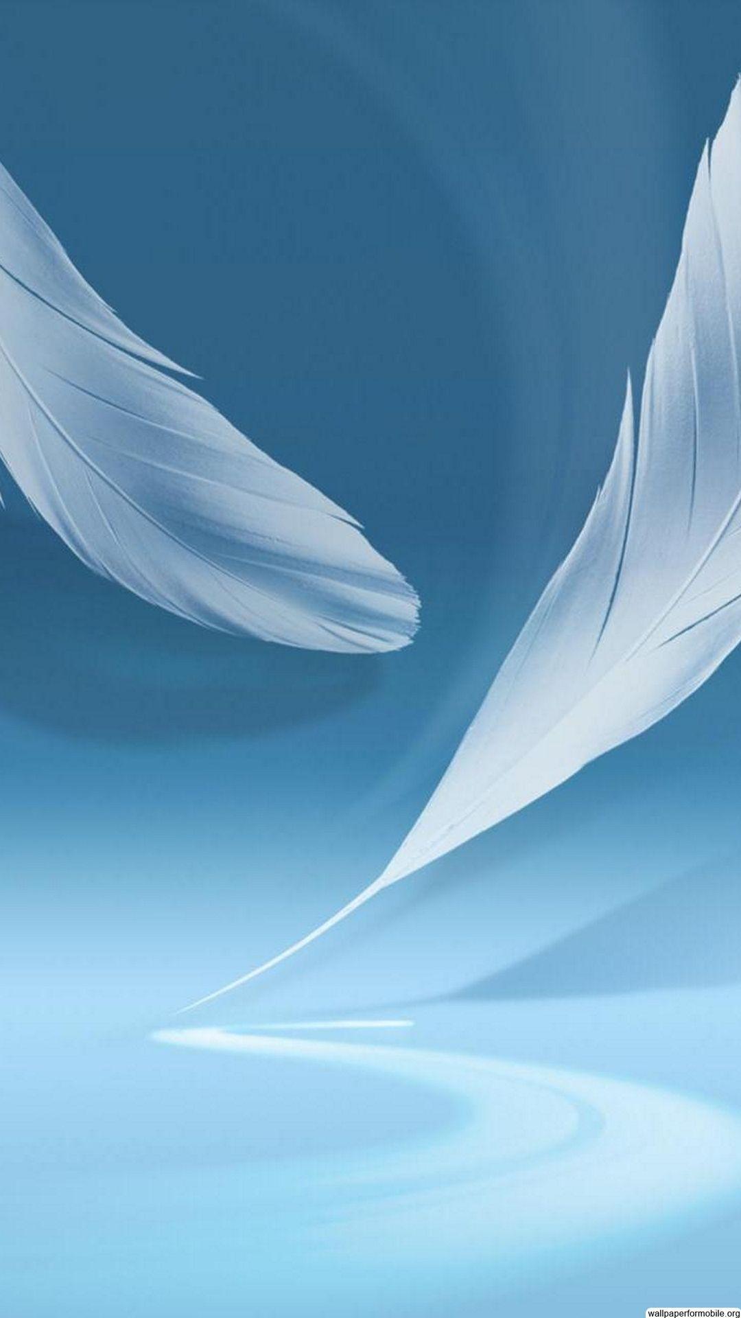 1080x1920 Classic Vintage Samsung Galaxy Android Default Stock Feathers