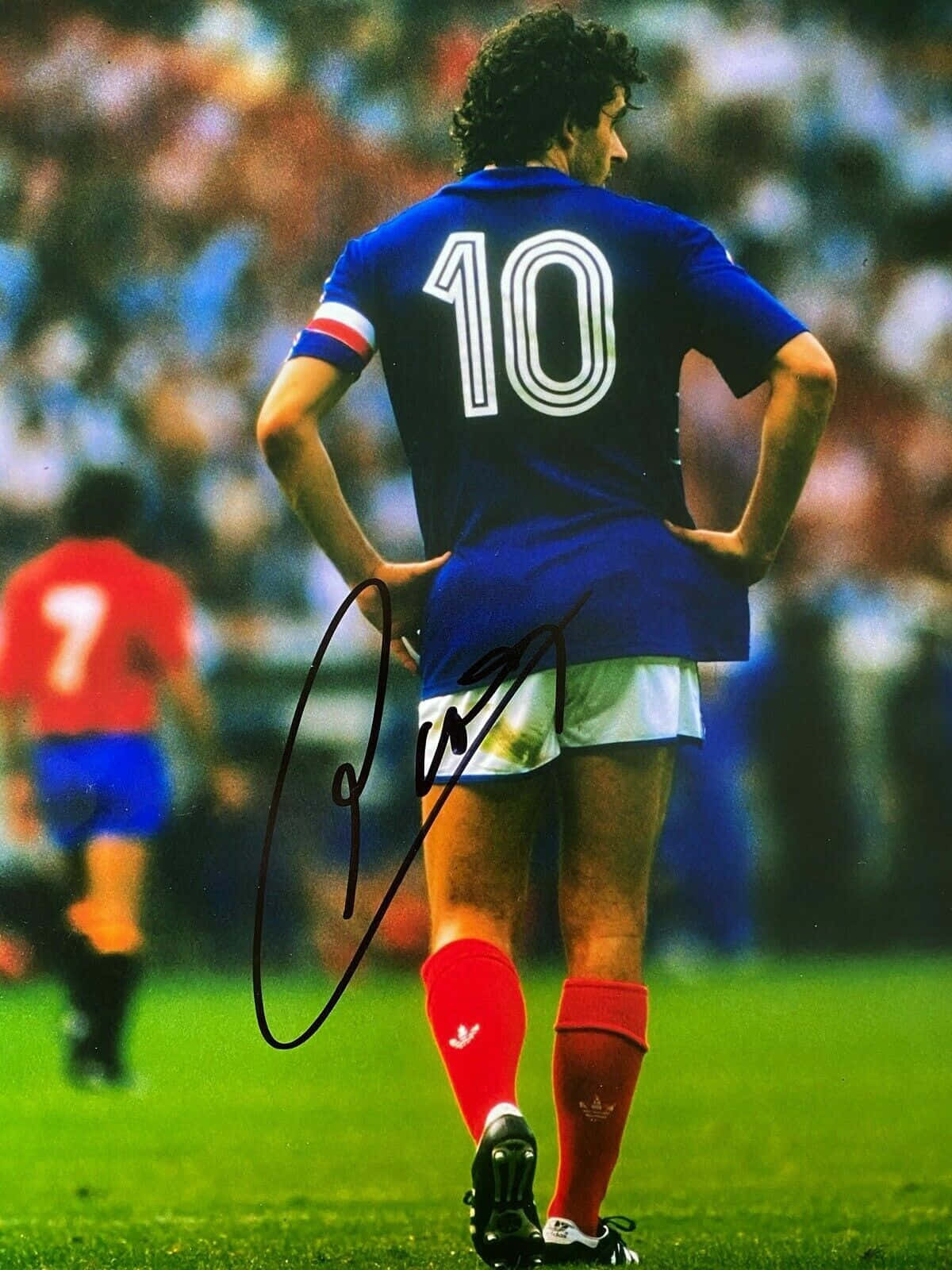 1200x1600 Download Michel Platini 10 Football Autographed Photography Wallpaper