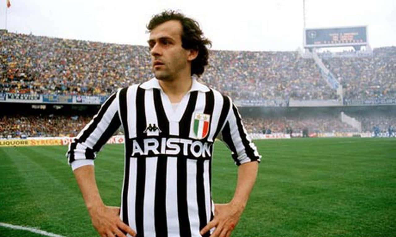 1280x768 Download Michel Platini 1970s Football Vintage Photography Wallpaper
