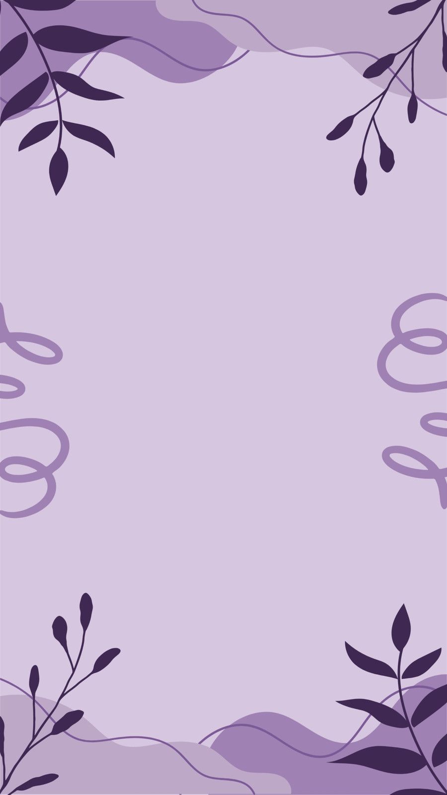 900x1600 Free customizable purple aesthetic wallpaper templates
