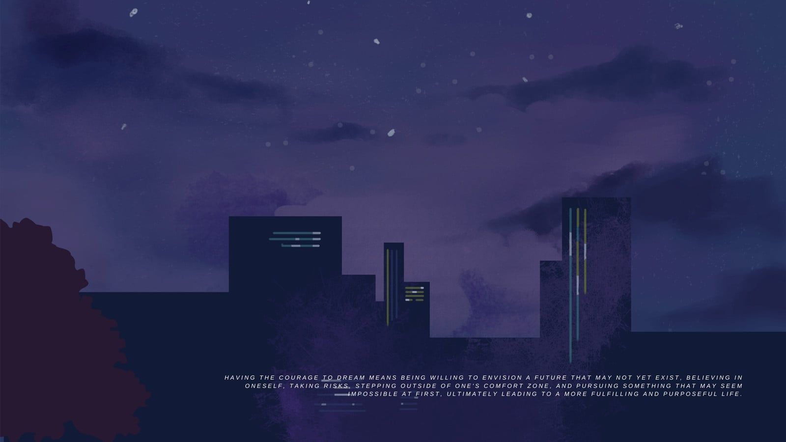 1600x900 Free and customizable dark purple wallpaper templates