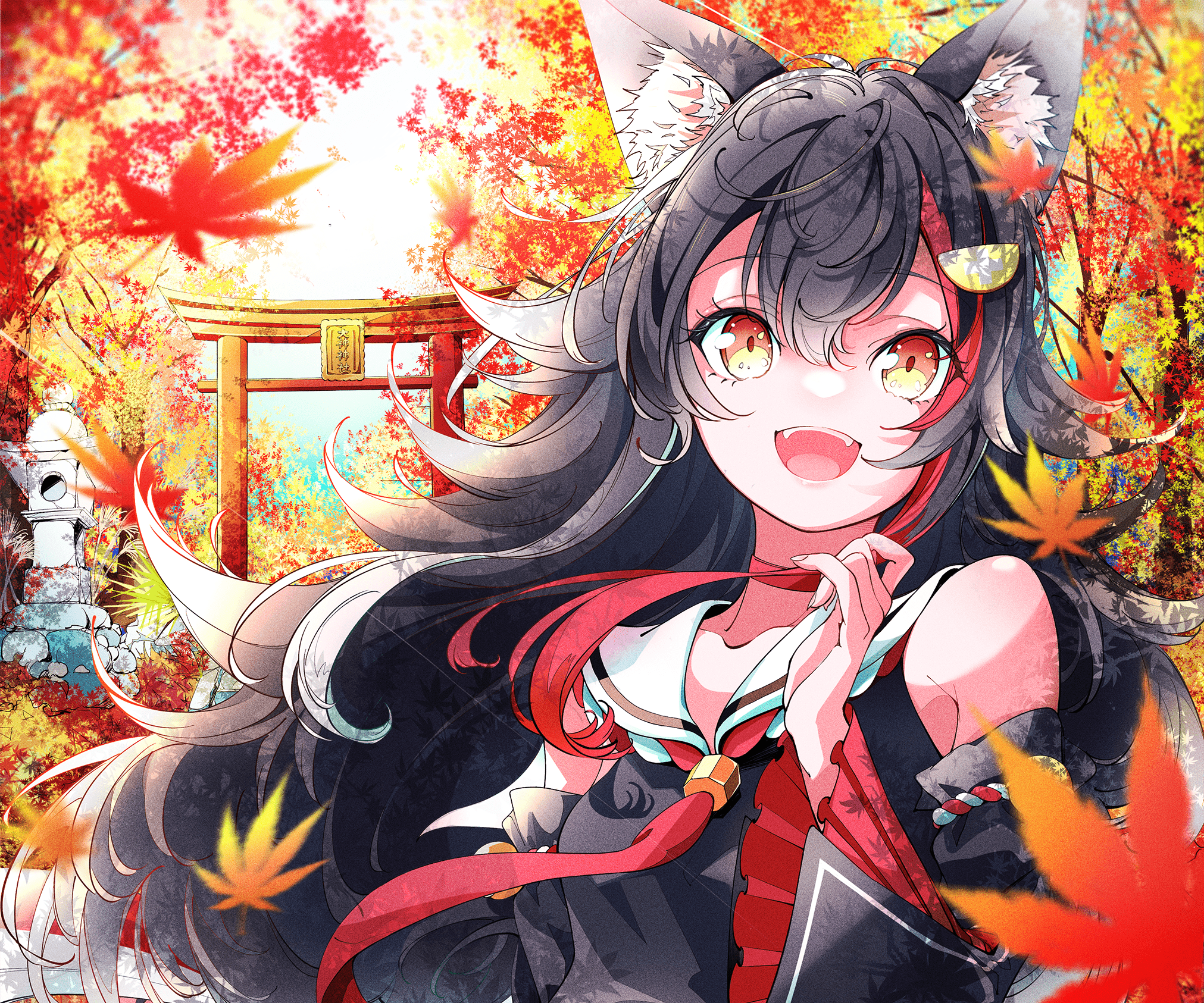 2023x1686 Ookami Mio Wallpaper and Background: Free HD Download