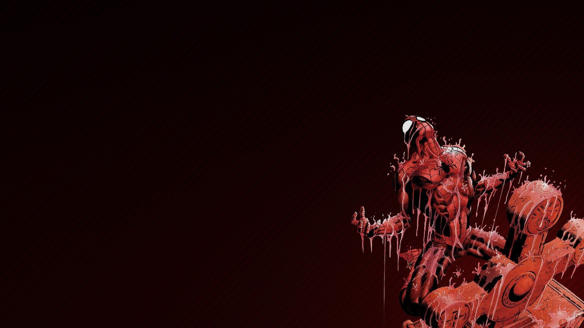 1920x1080 Spider Man In The Rain: A Comic Tribute At The Grave
