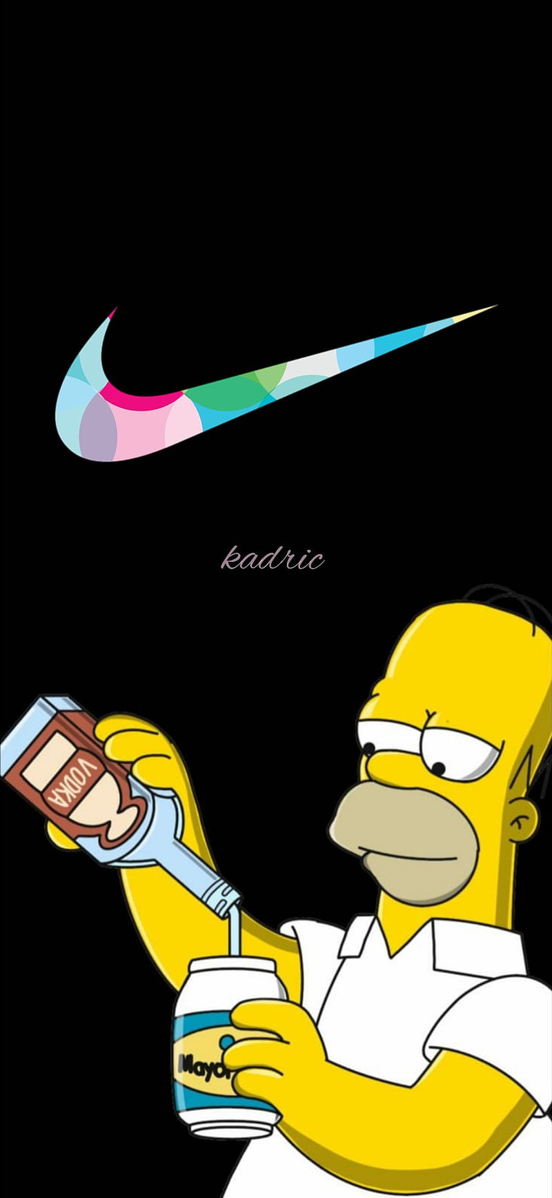 800x1736 Simpsons, brand, france, jordan, nike, spain, turkey, uk, usa, HD phone wallpaper