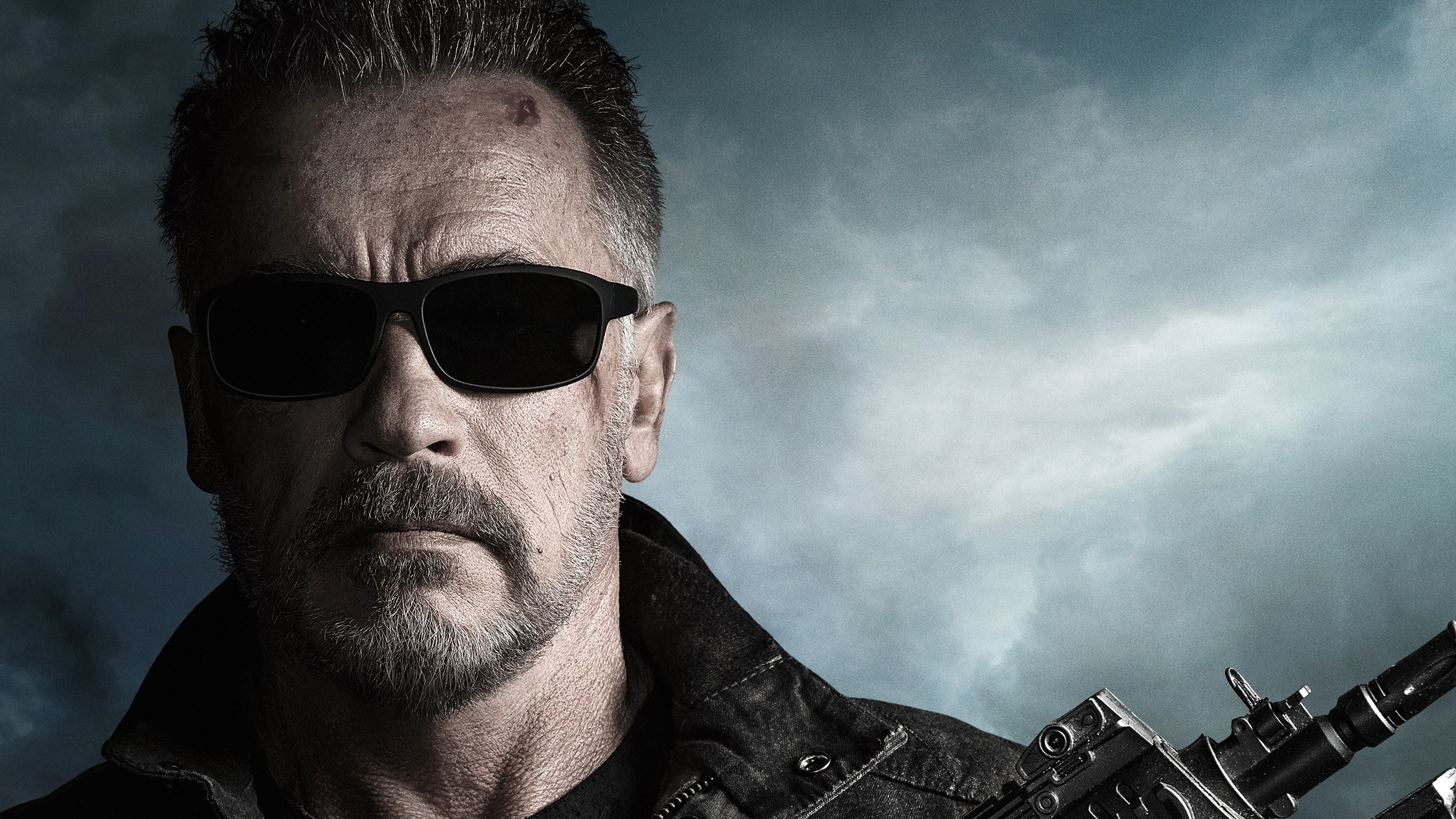 3840x2160 Arnold Schwarzenegger in Terminator Dark Fate 4K Wallpaper