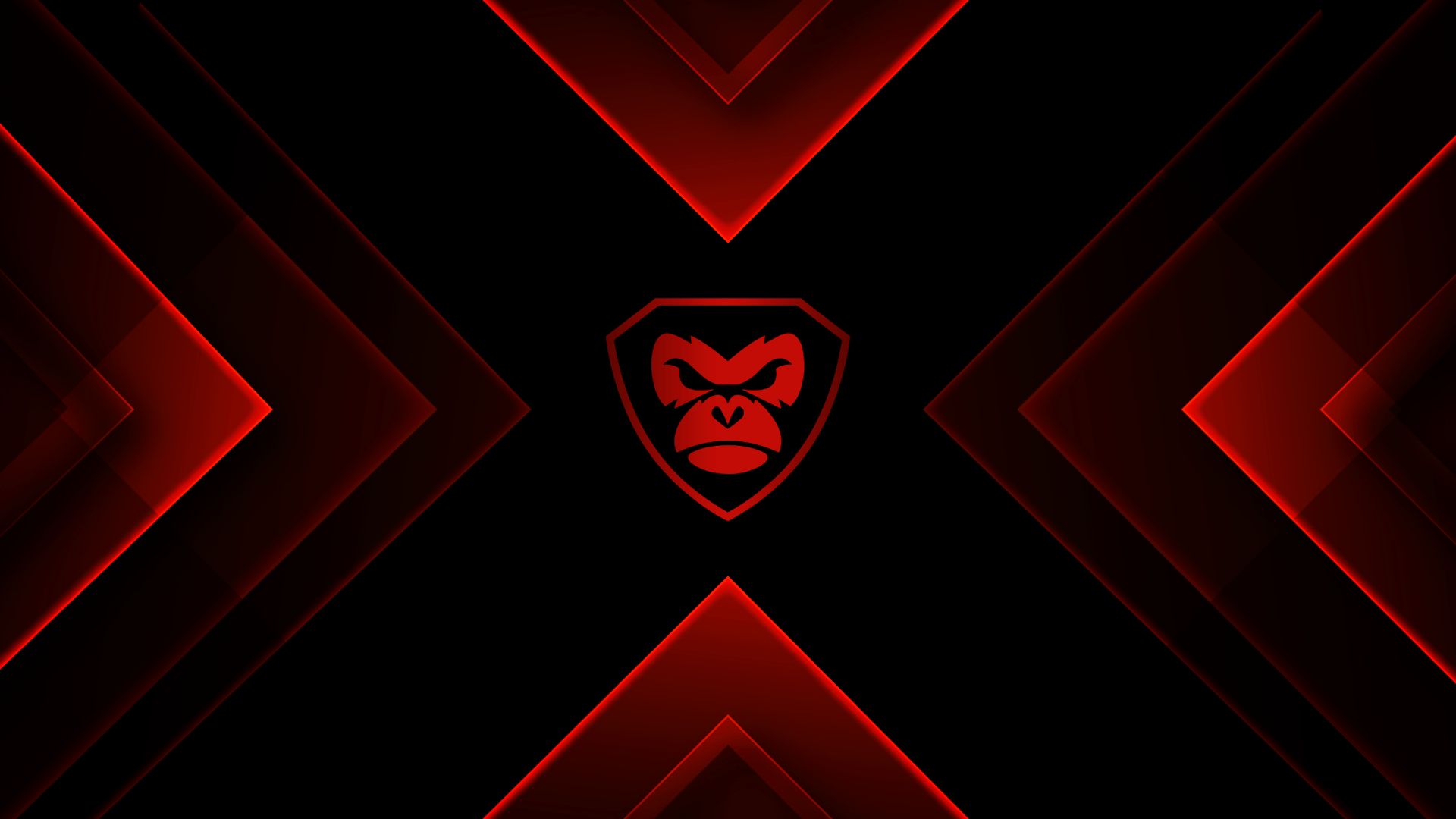 1920x1080 8K Ultra HD Dark Laptop Wallpaper: Fierce Orangutan & Monkey Tech Vibes by Axioo Pongo Indonesiax4320